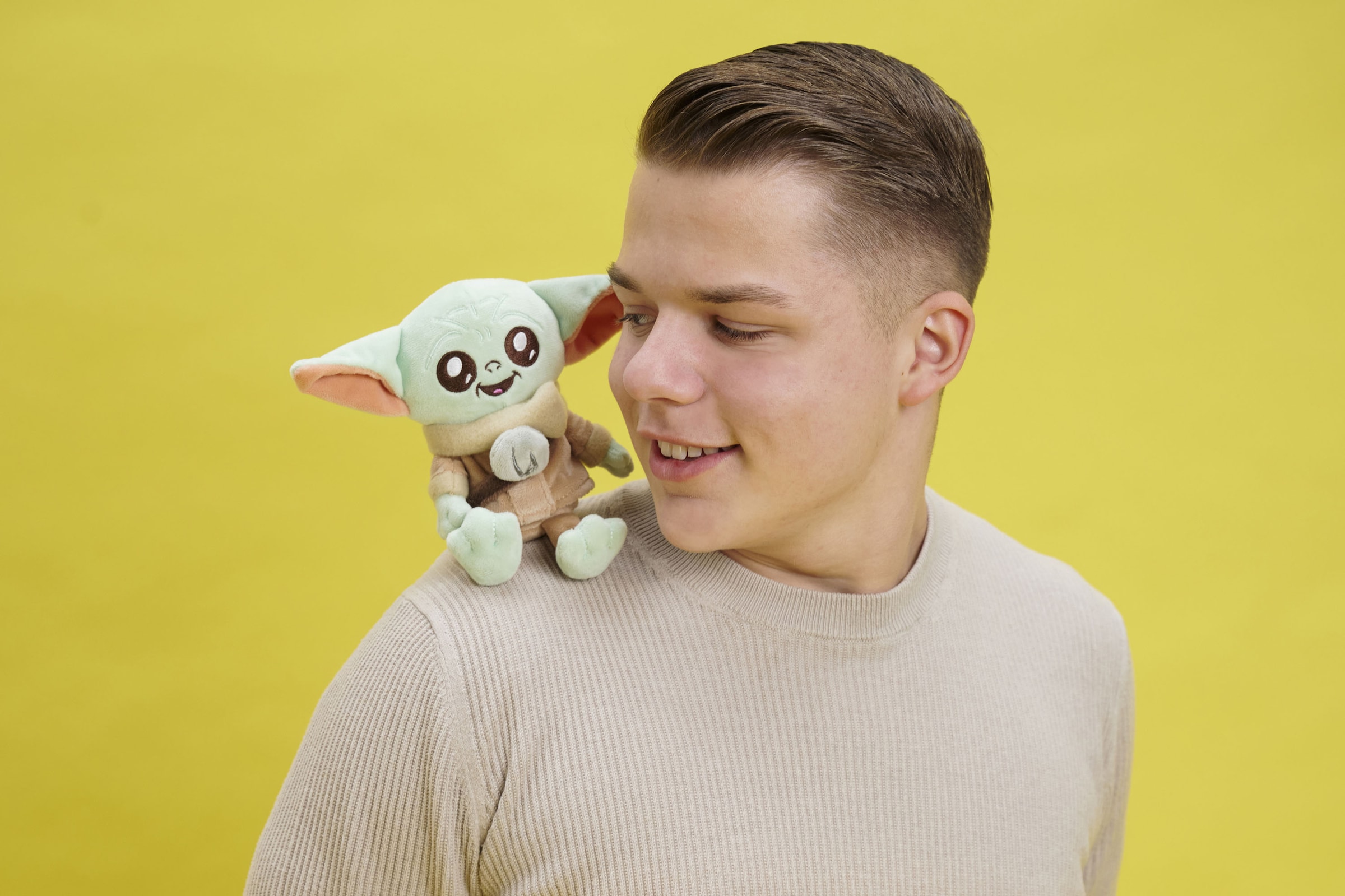 SIMBA Plüschfigur »Star Wars Grogu Schulterplüsch«
