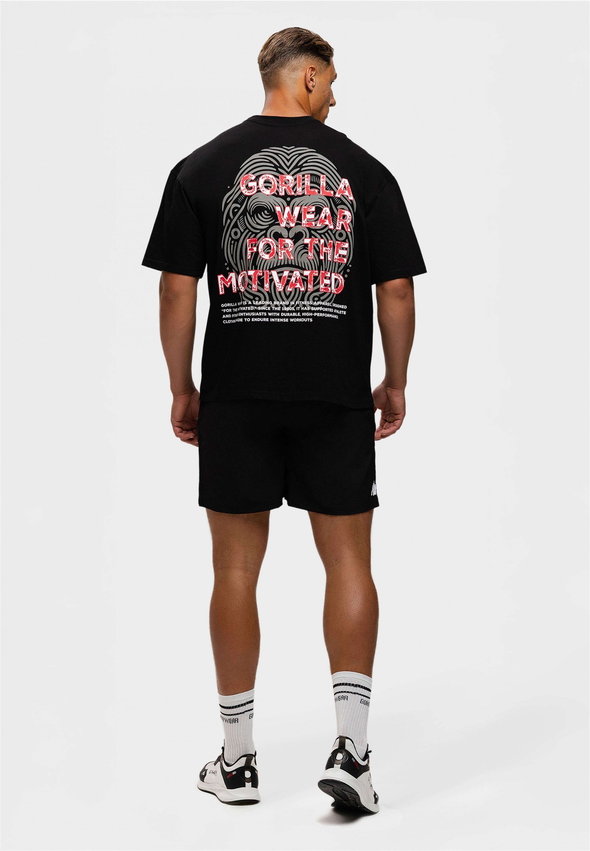 Gorilla Wear Funktionsshirt mit klassischem Rundhalsausschnitt