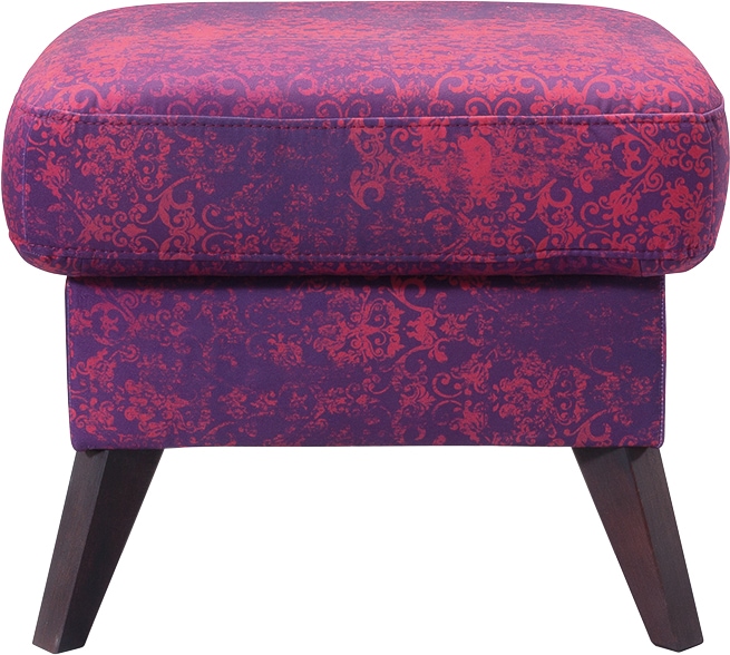 exxpo - sofa fashion Hocker "Side, extravaganter Bezug, bequem und komfortabel"