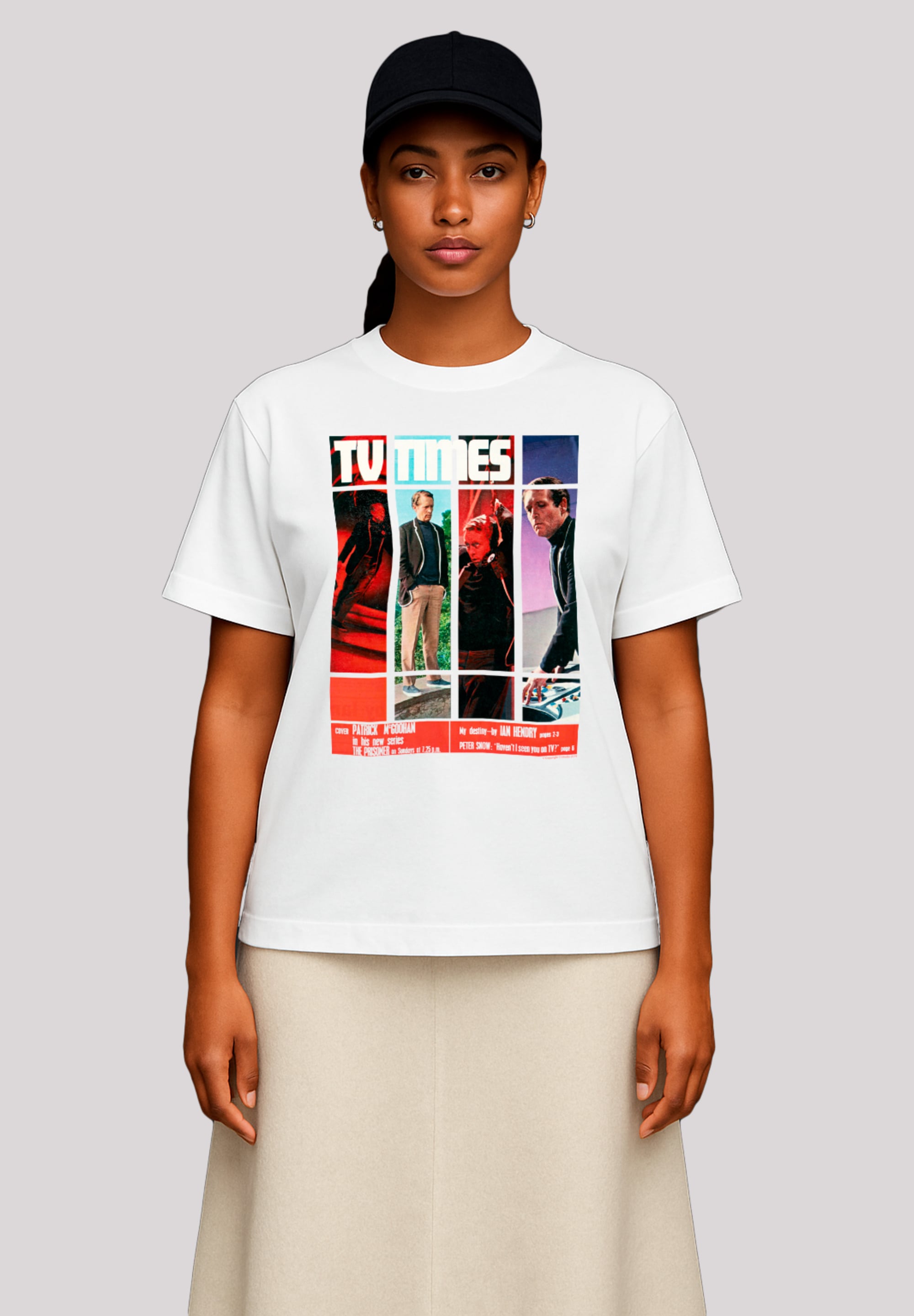 F4NT4STIC T-Shirt "TV Times Patrick McGoohan The Prisoner 1967 Cover", Prem günstig online kaufen