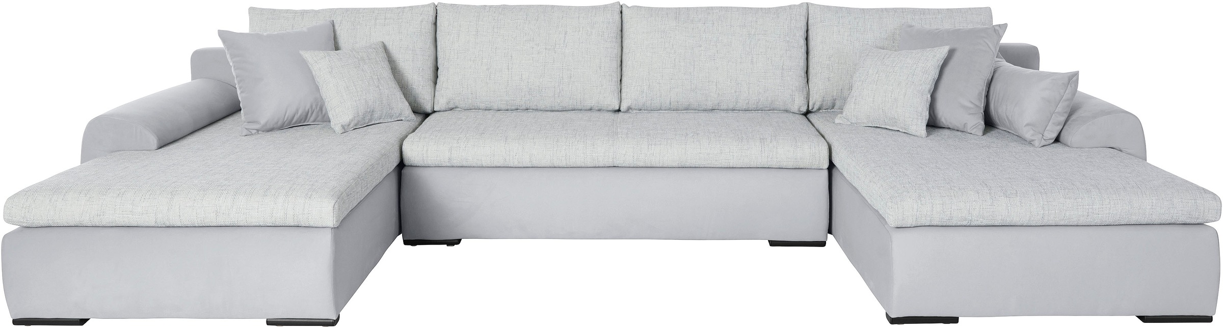 Home affaire Wohnlandschaft "Win U-Form, B: 366 cm - OTTO. Verlässliche Qua günstig online kaufen