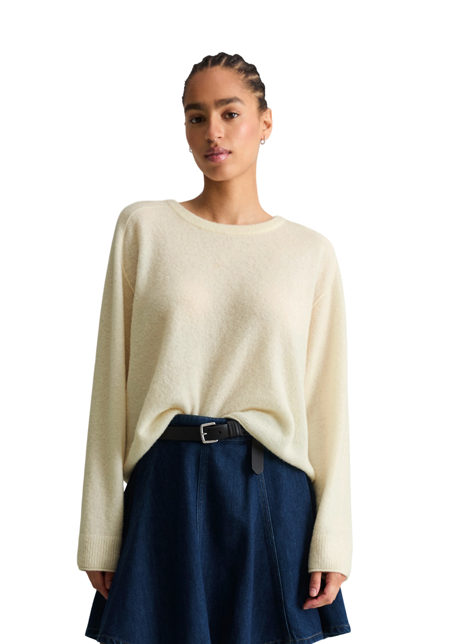 Marc OPolo DENIM Strickpullover "aus Bouclé-Garn"