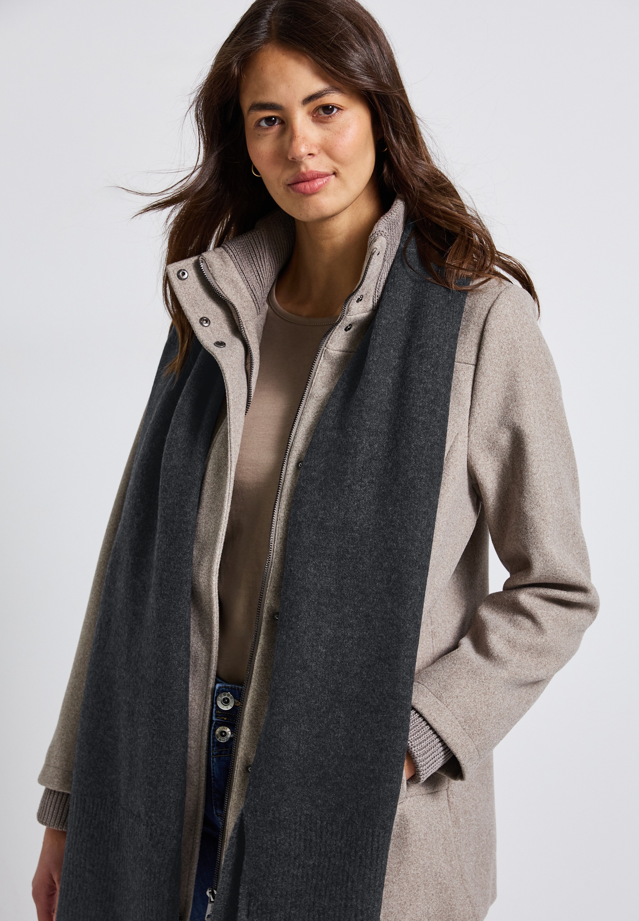 STREET ONE Schal Feinstrick günstig online kaufen