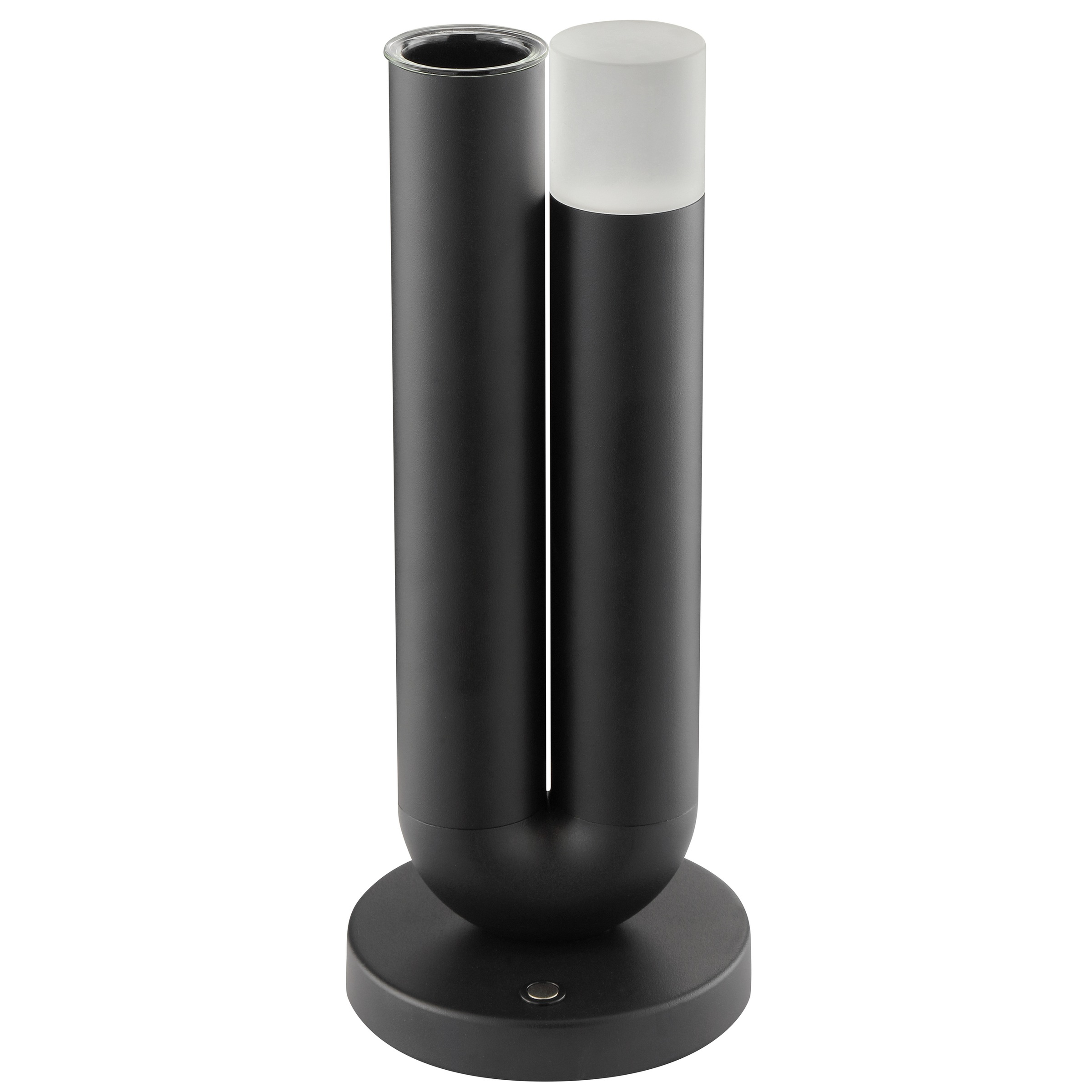 Brilliant LED Tischleuchte »Sayu« LED-Modul 1 Stk. Warmweiß LED Akku-Leuchte mit Vase, 27 cm, 250lm, 2700K, Wireless Charging