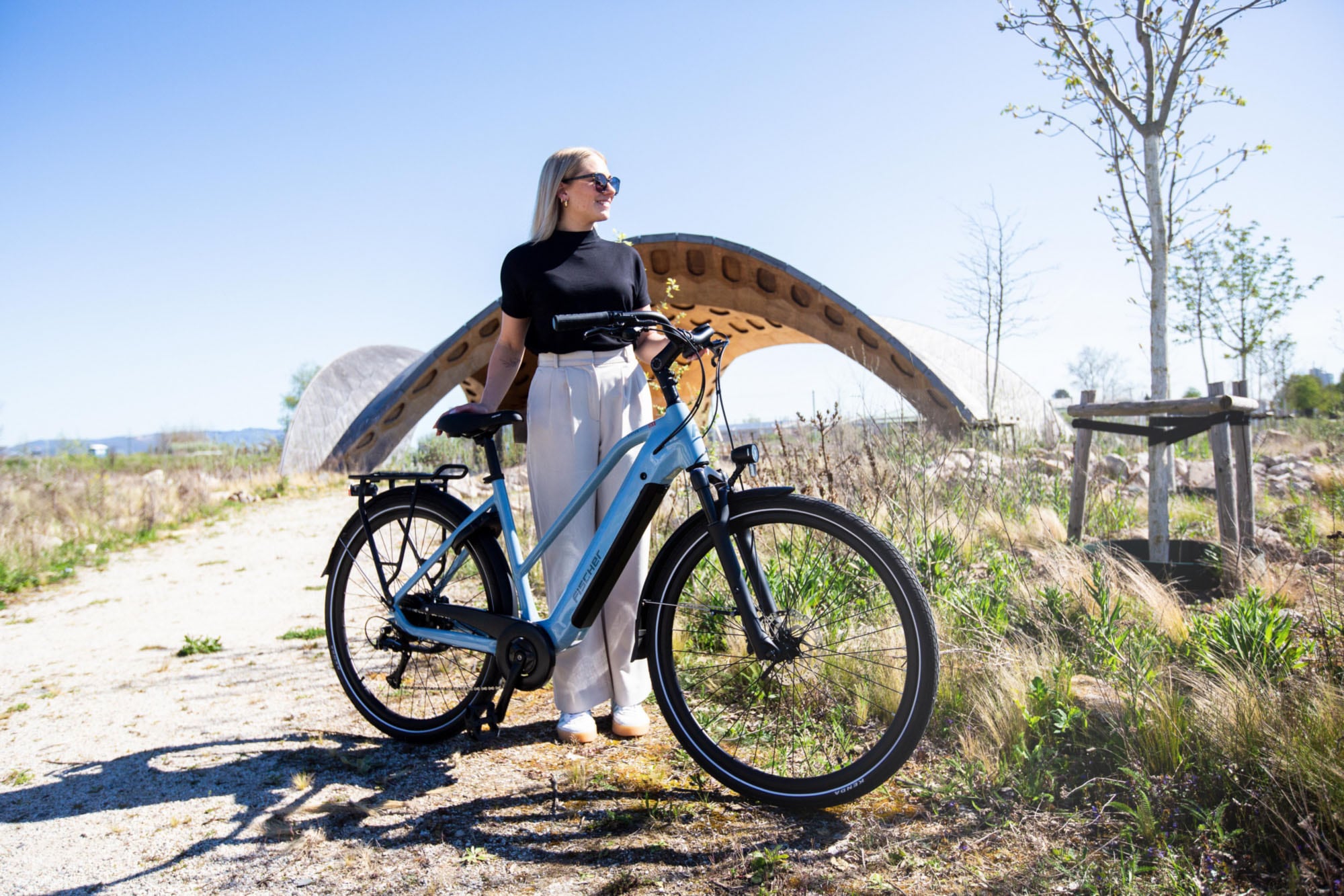 FISCHER Fahrrad »VIATOR MOVE 01 474 T« 8 Gang Shimano Acera RD-M3020-8 Schaltwerk Heckmotor