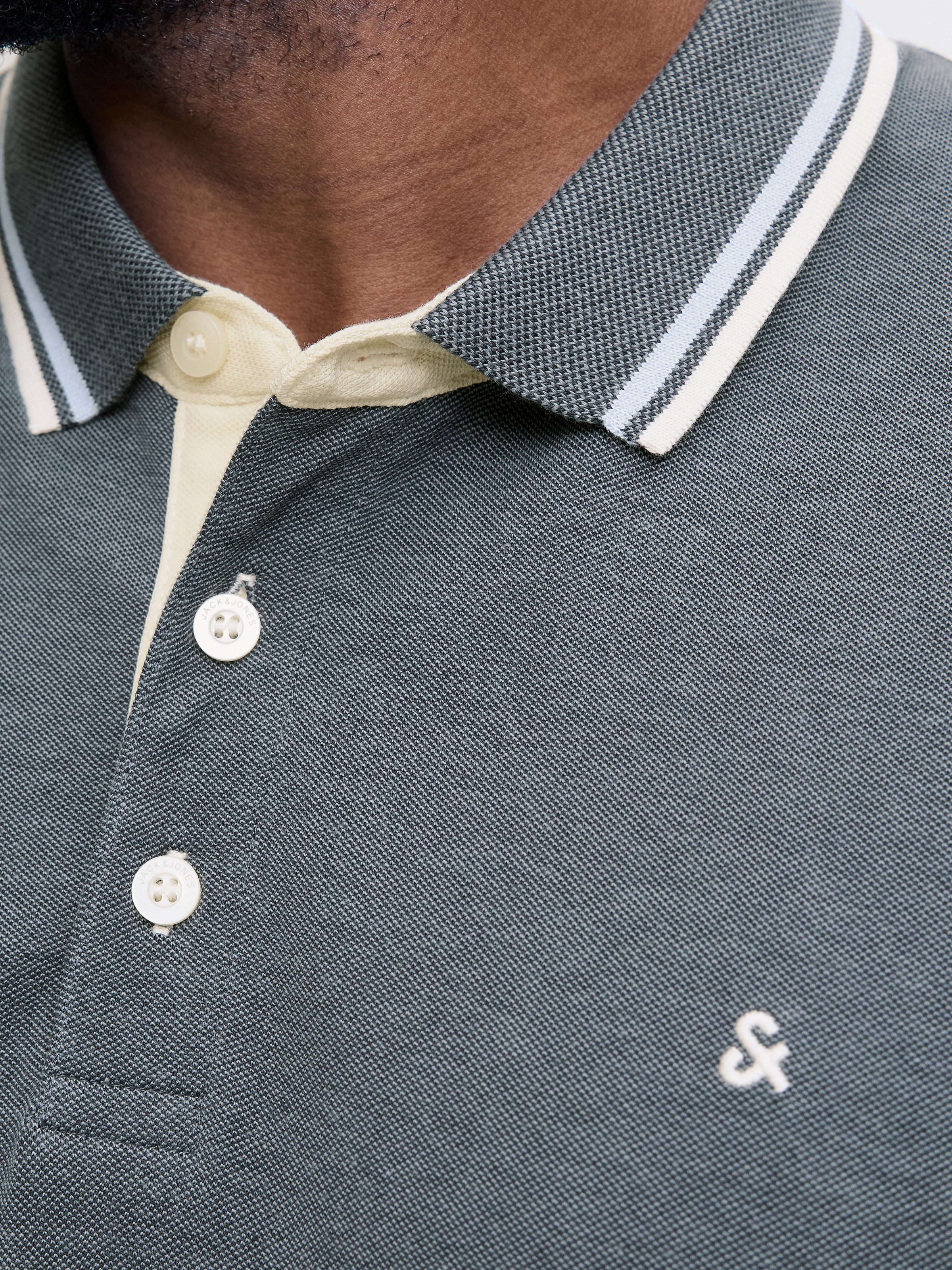 Jack & Jones PlusSize Poloshirt "JJEPAULOS POLO SS NOOS PLS", mit Logo Stic günstig online kaufen