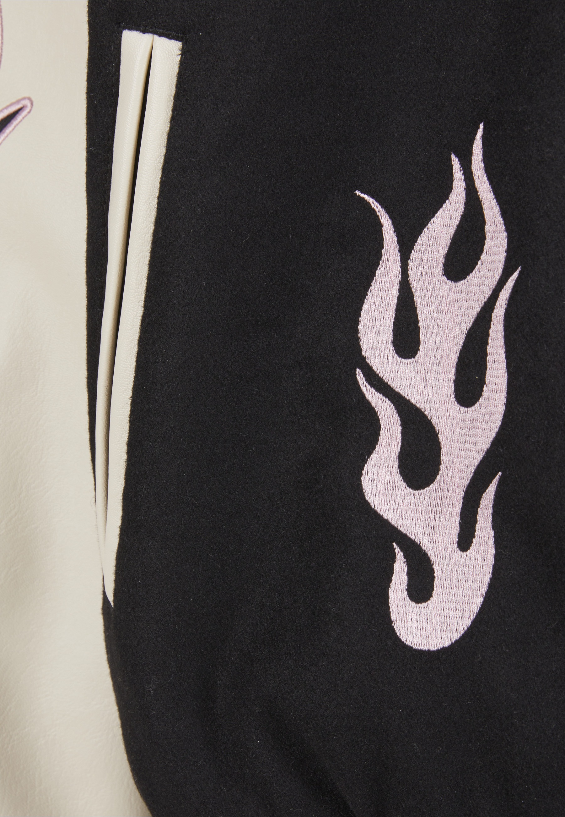 Karl Kani Collegejacke »Karl Kani Kani Amor Flames College Jacket« 1 Stk. tlg. ohne Kapuze