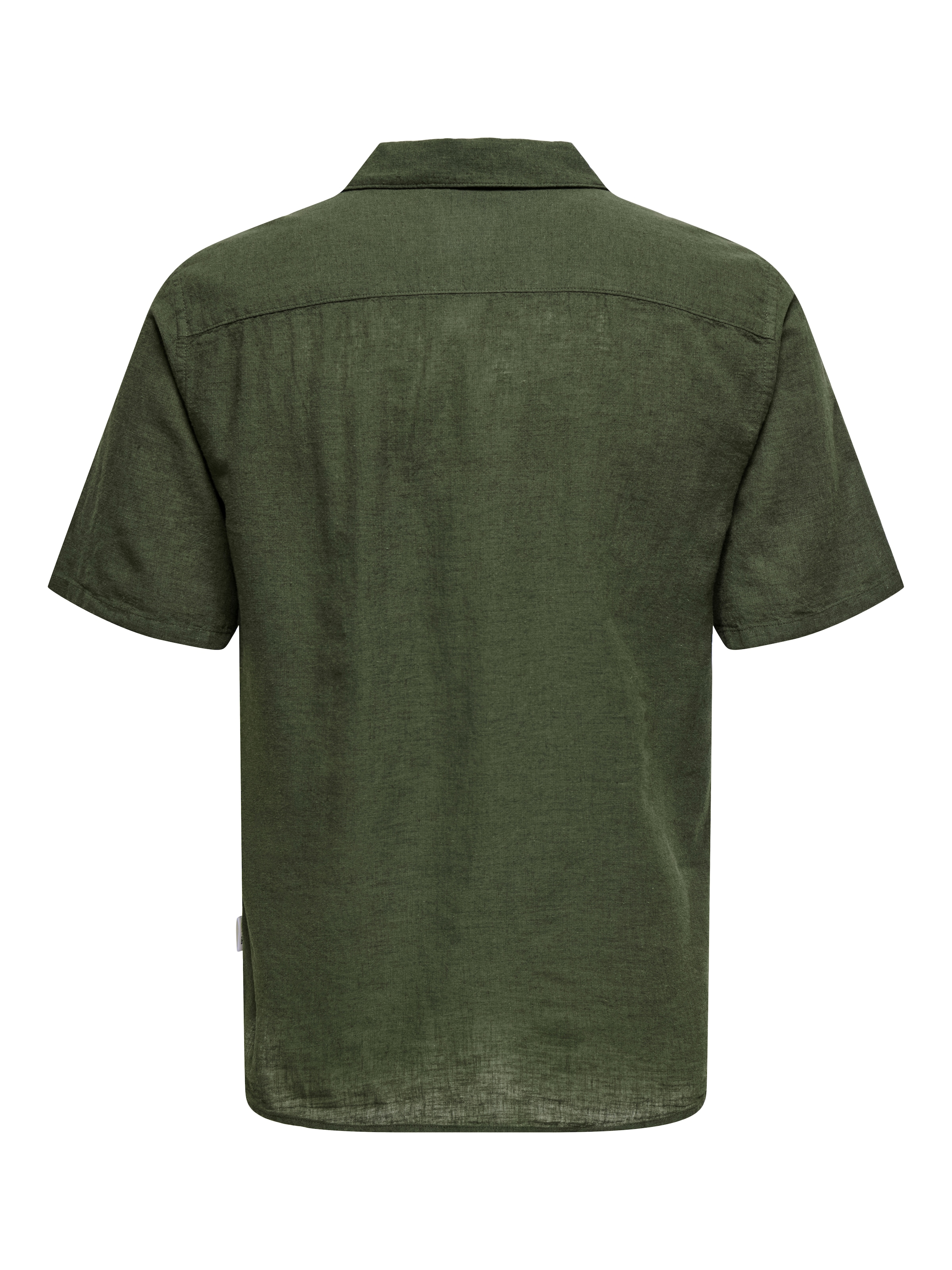 ONLY & SONS Kurzarmhemd »ONSCAIDEN SS SOLID RESORT LINEN NOOS«
