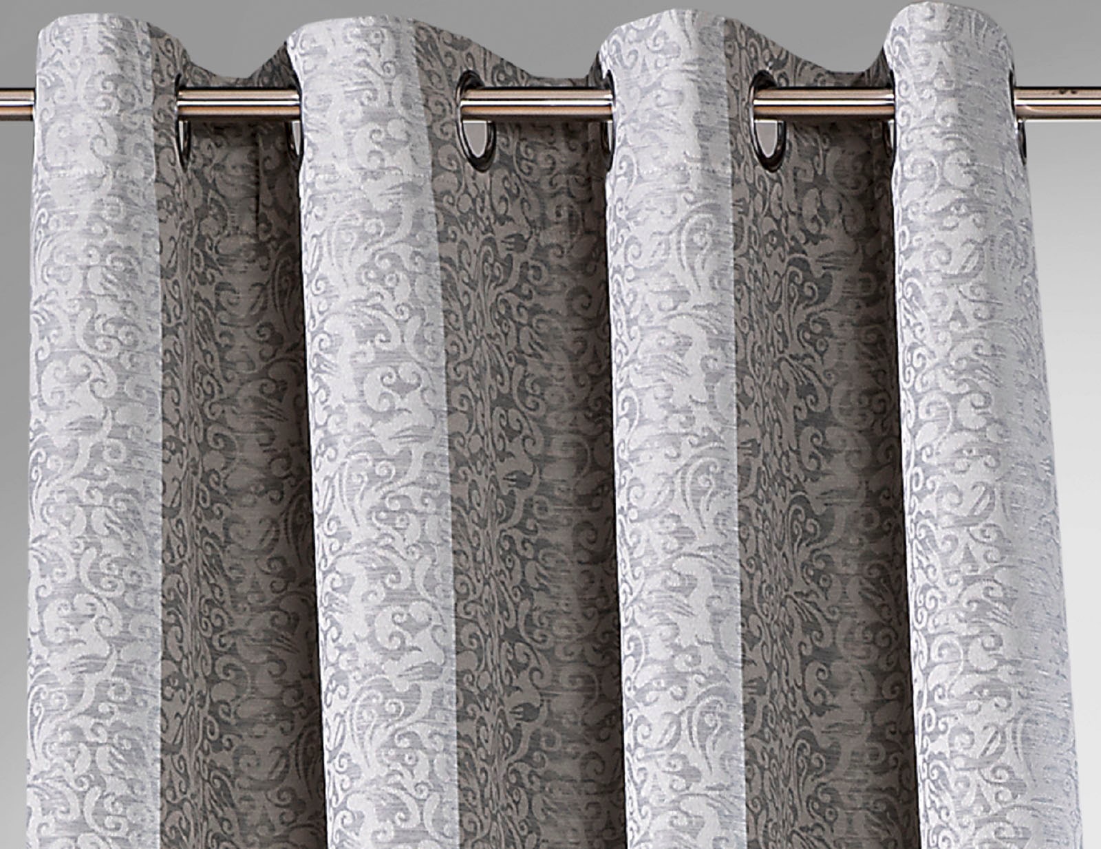 Thumbnail - Weckbrodt Vorhang "Liam", (1 St.), Jacquard, blickdicht, mit beschichteter Rückseite, Gardine, Store