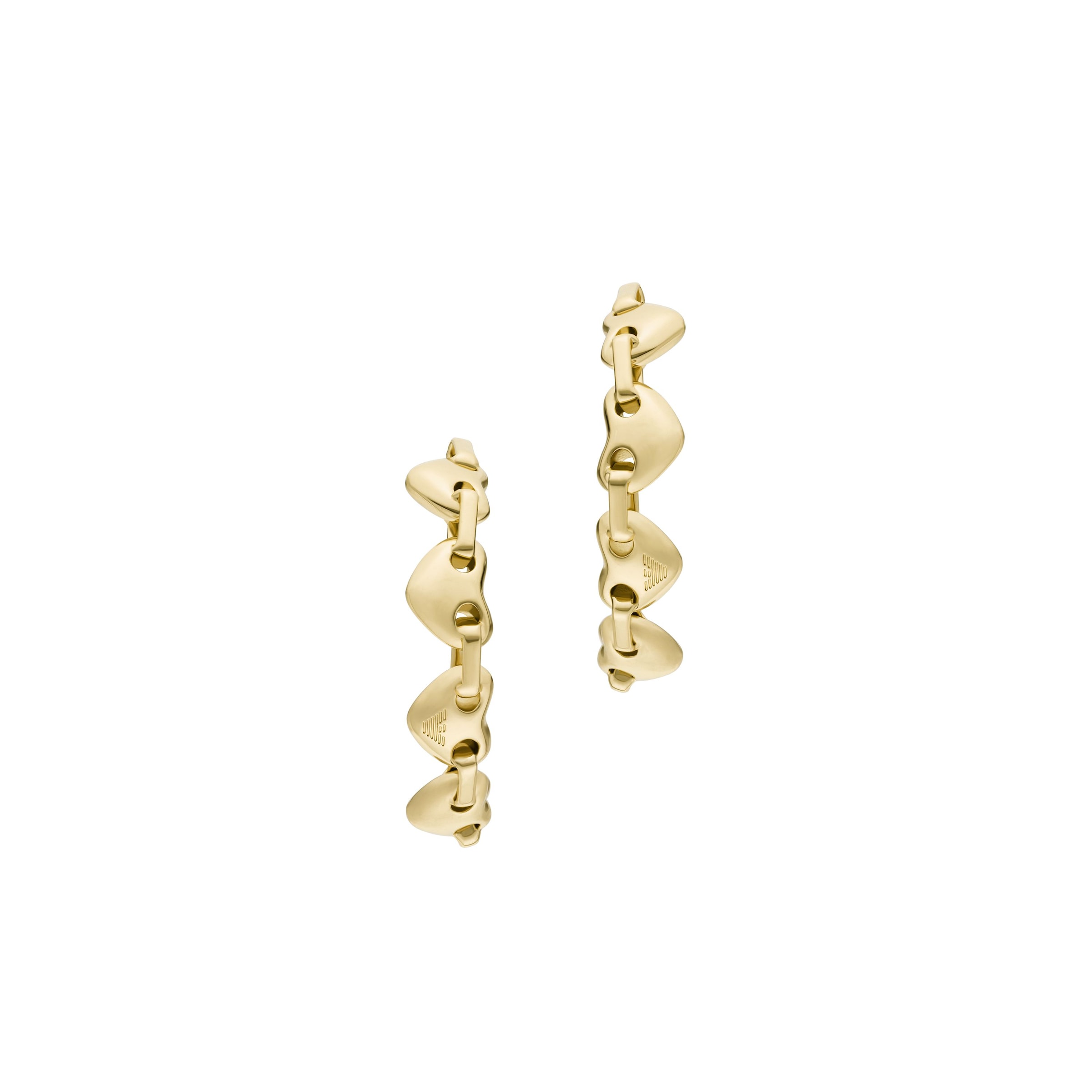 Emporio Armani Paar Creolen »Schmuck Geschenk Metall, Herzen«