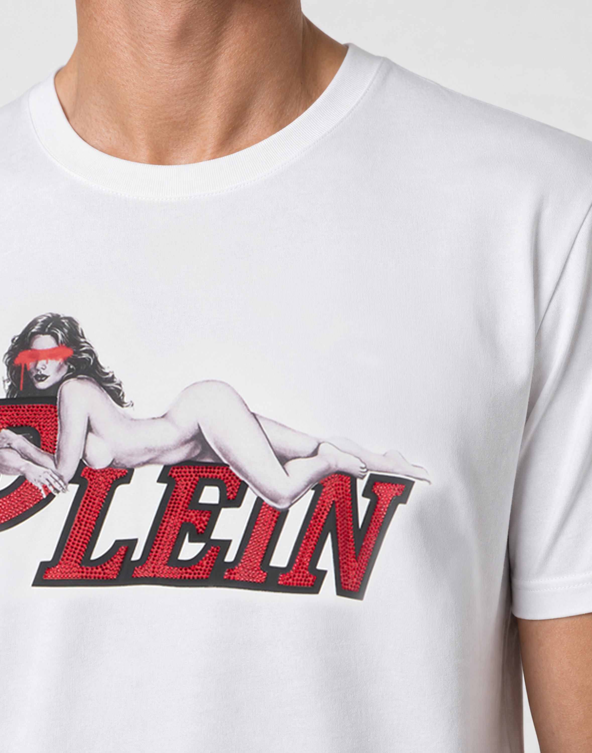 PHILIPP PLEIN T-Shirt »Kurzarm-Rundhals-T-Shirt«