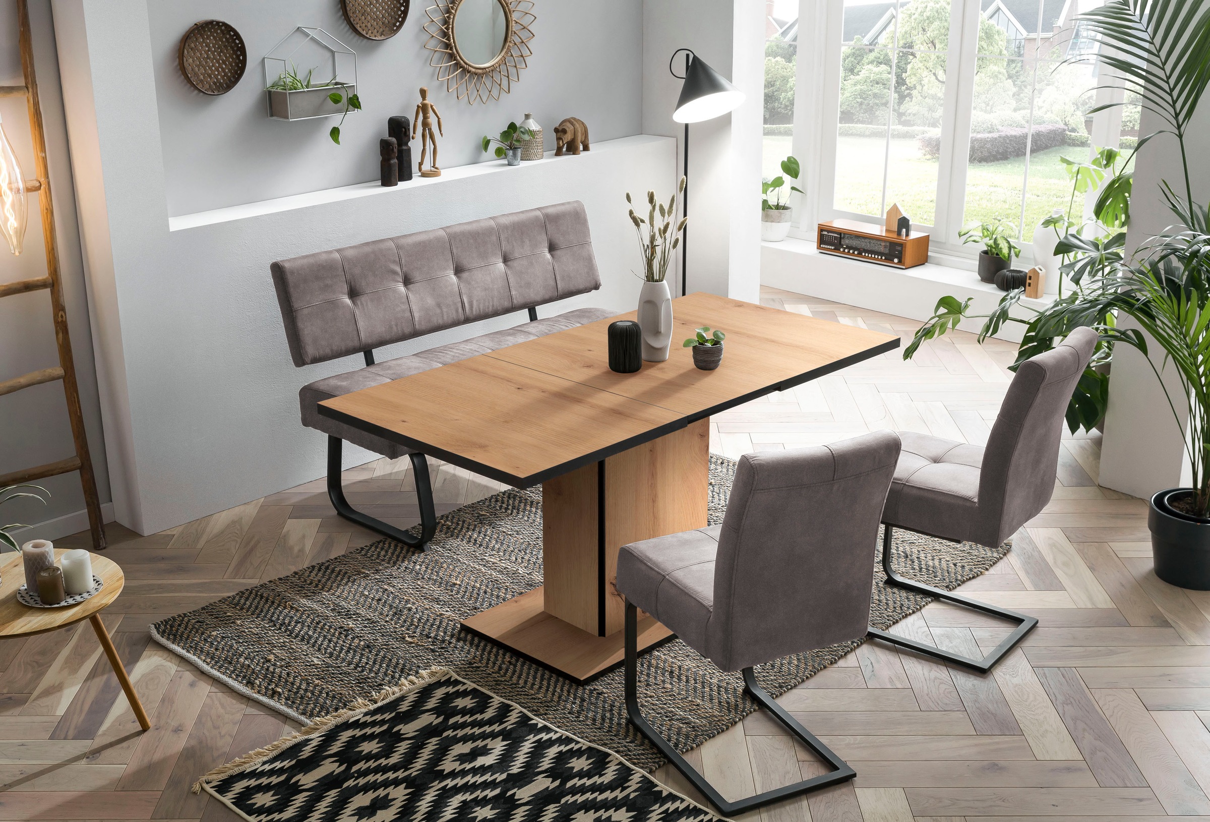 HELA Esszimmerstuhl "Luise", Schwingstuhl, Freischwinger, 2er-Set, Sitz mit günstig online kaufen