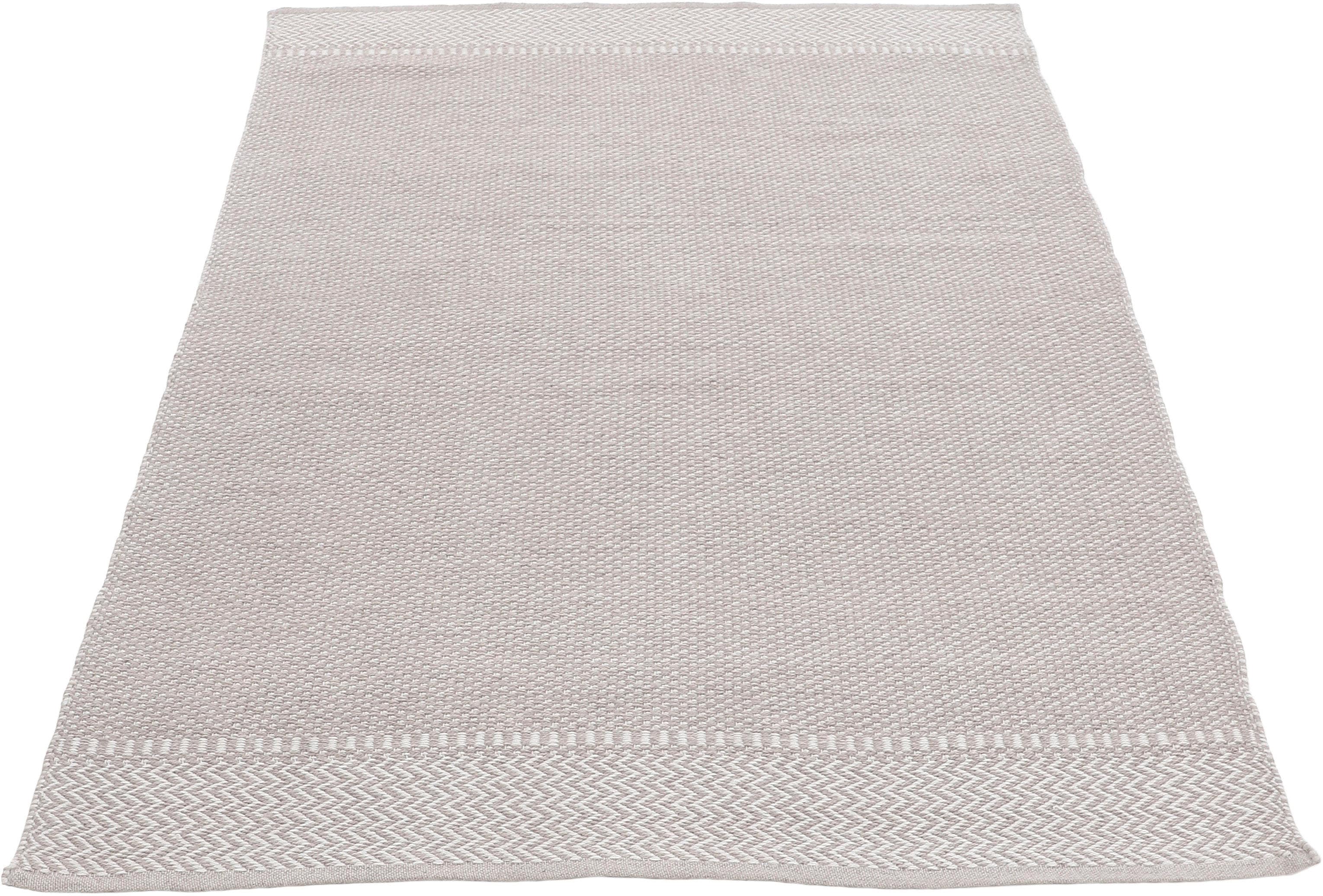 carpetfine Teppich "Frida 205" rechteckig 7 mm Höhe Wendeteppich, 100% recy günstig online kaufen