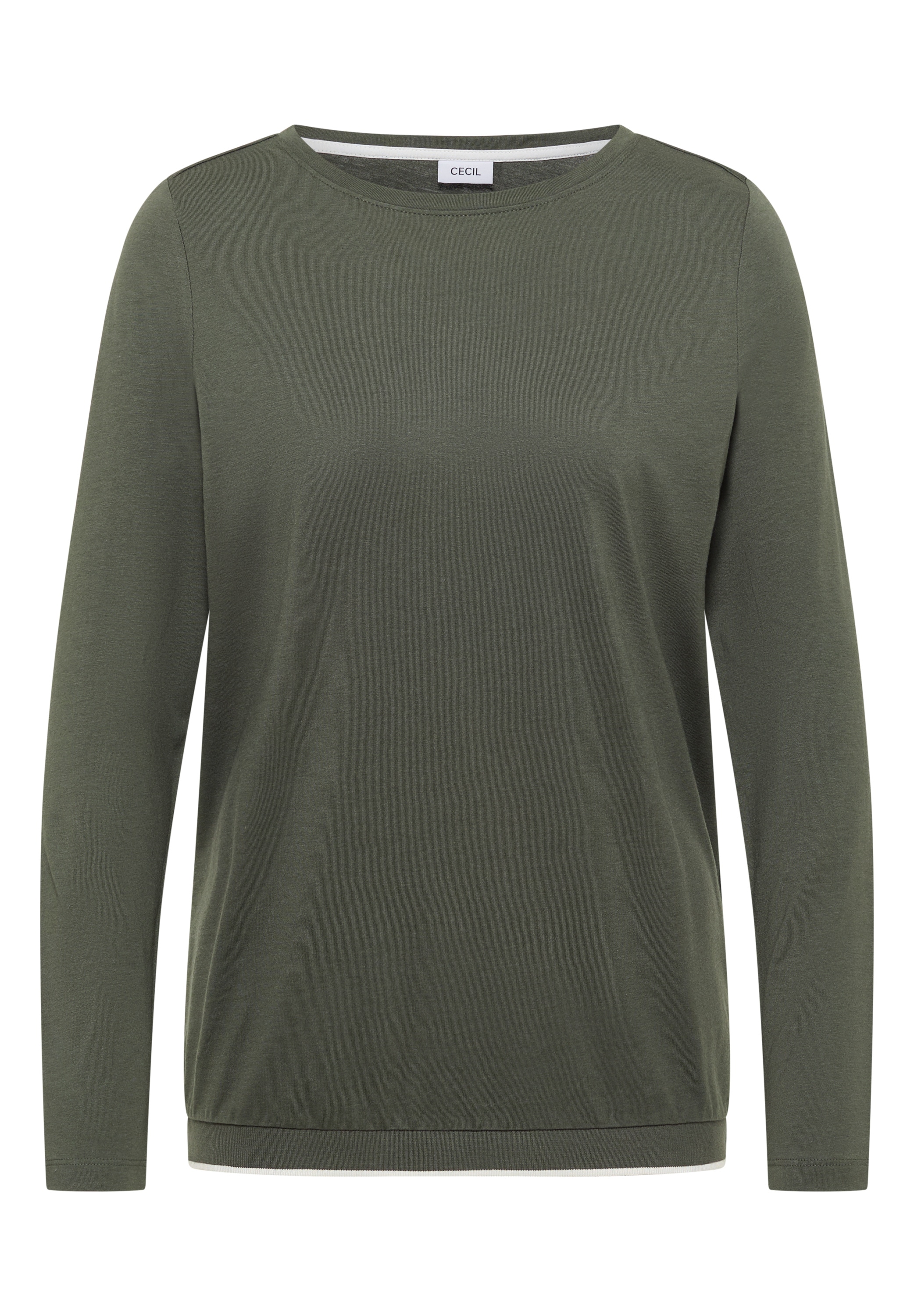 Cecil Langarmshirt mit U-Boot-Ausschnitt