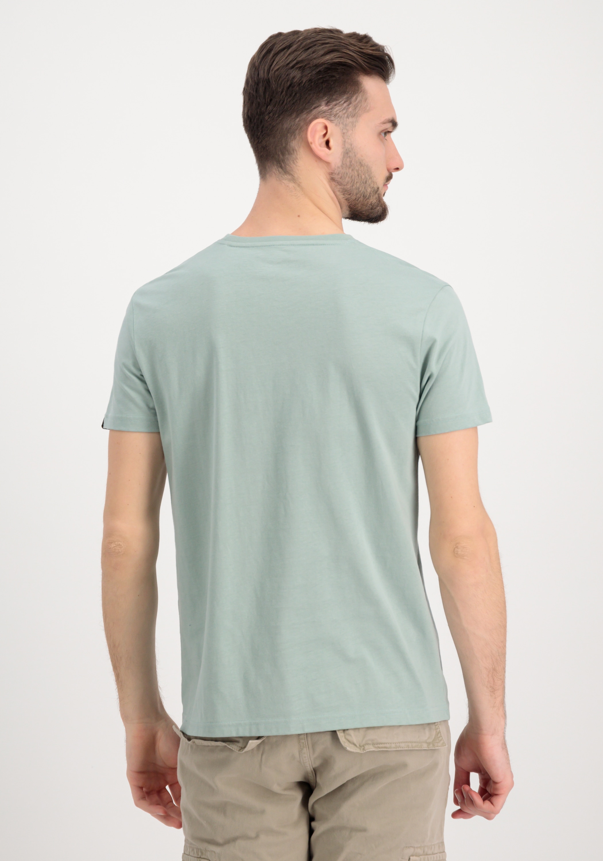 Alpha Industries T-Shirt »Alpha Industries Men - T-Shirts Basic T-Shirt BL Rubber«