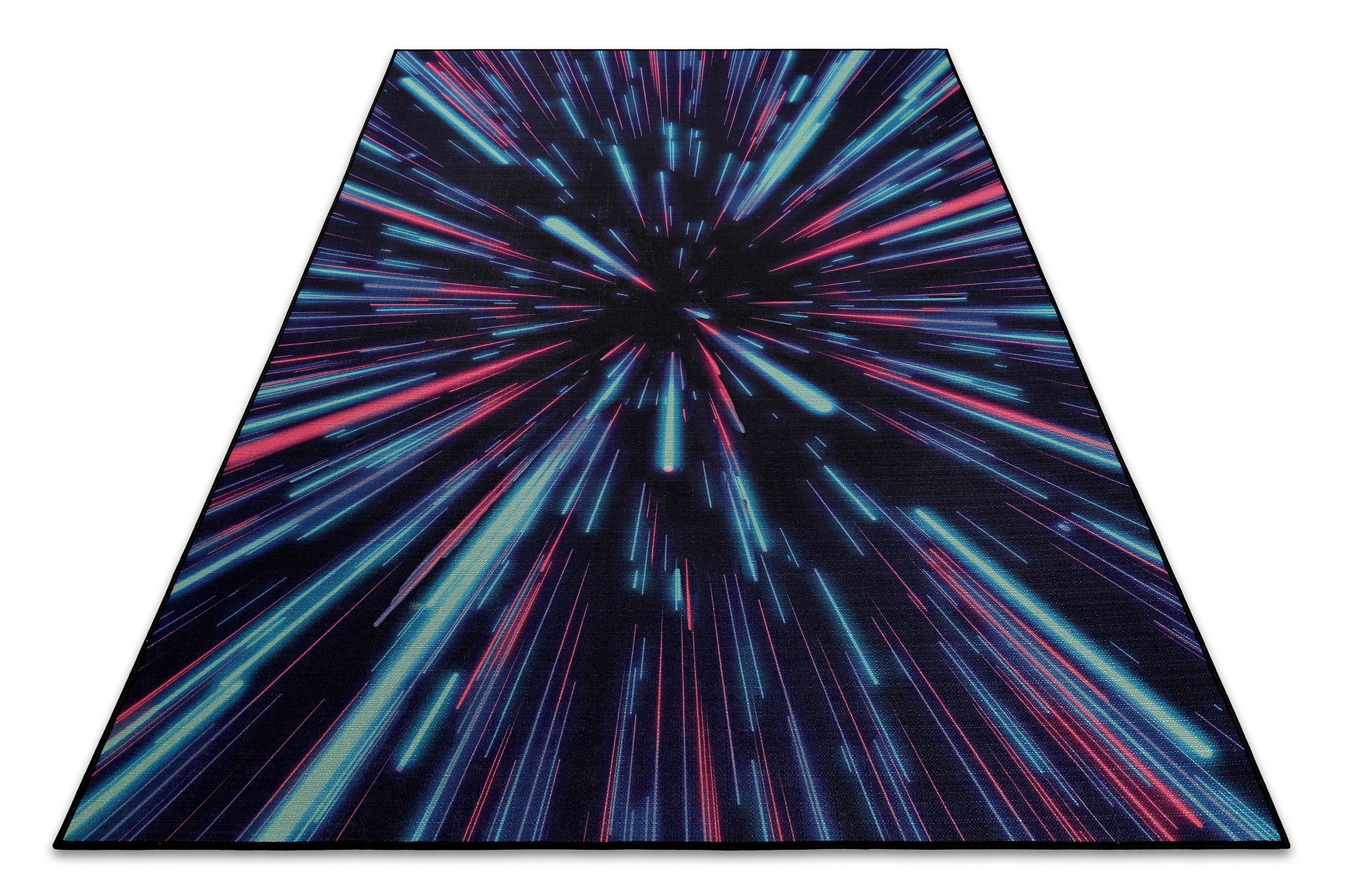 Wecon home Teppich "Neon Horizon" rechteckig 5 mm Höhe Gamer Teppich, geweb günstig online kaufen