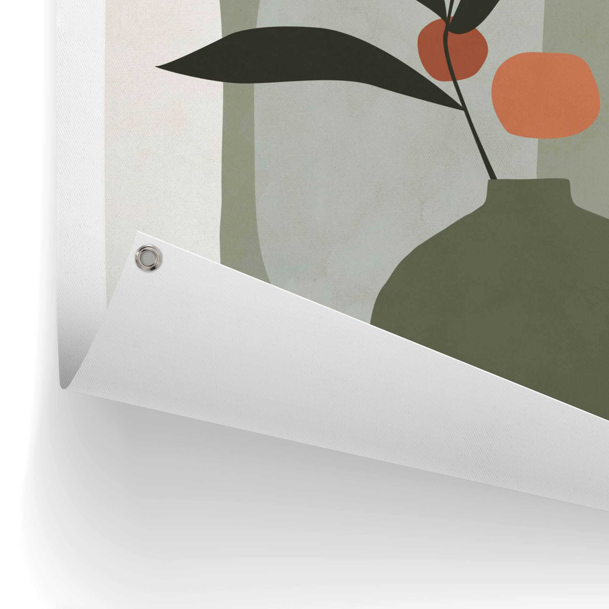 Reinders! Poster »Vase mit Blumen«, Outdoor für Garten oder Balkon