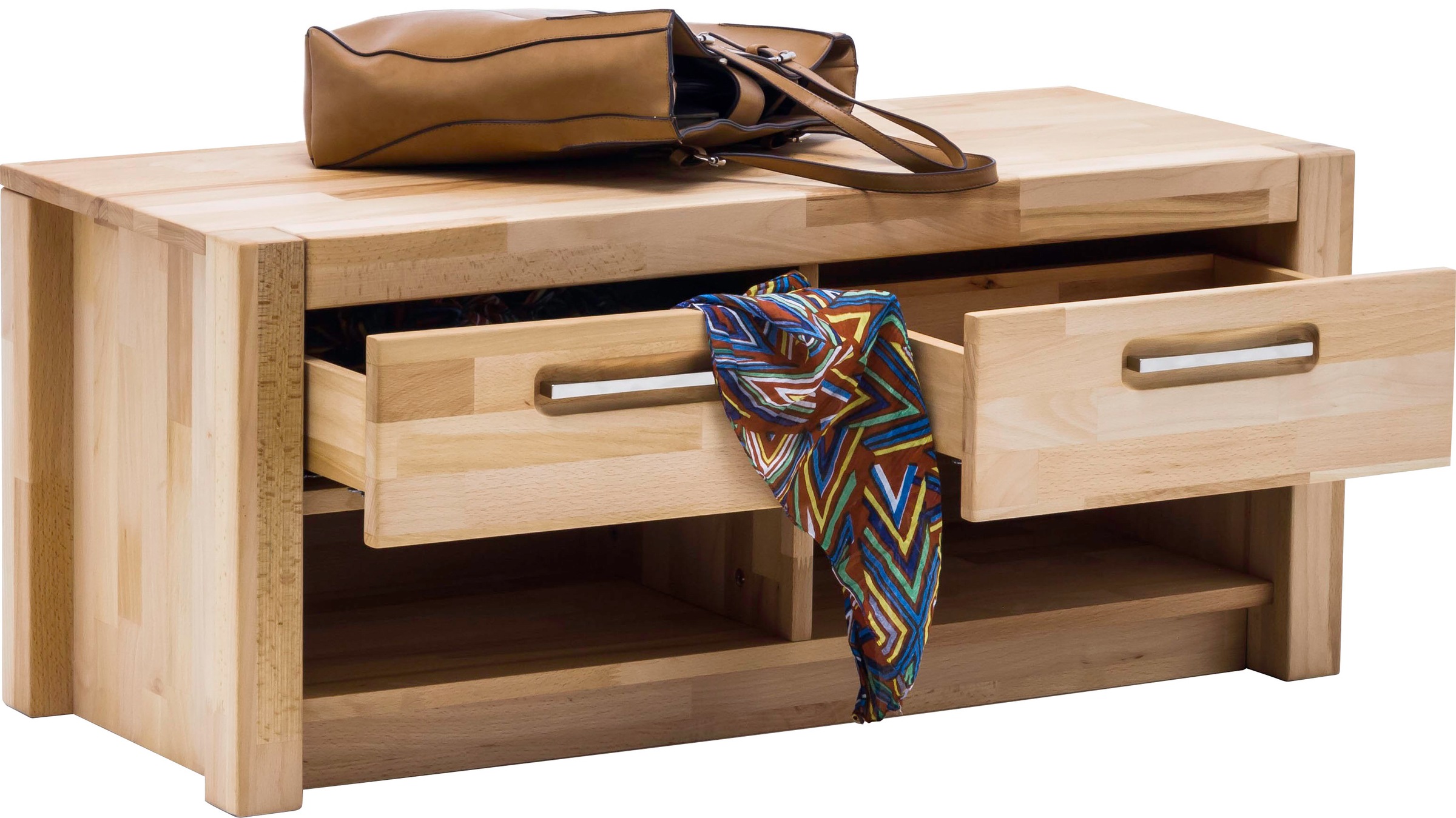 MCA living Garderobenschrank "Fenja Garderobenbank, Flurbank, Bank, Ablageb günstig online kaufen