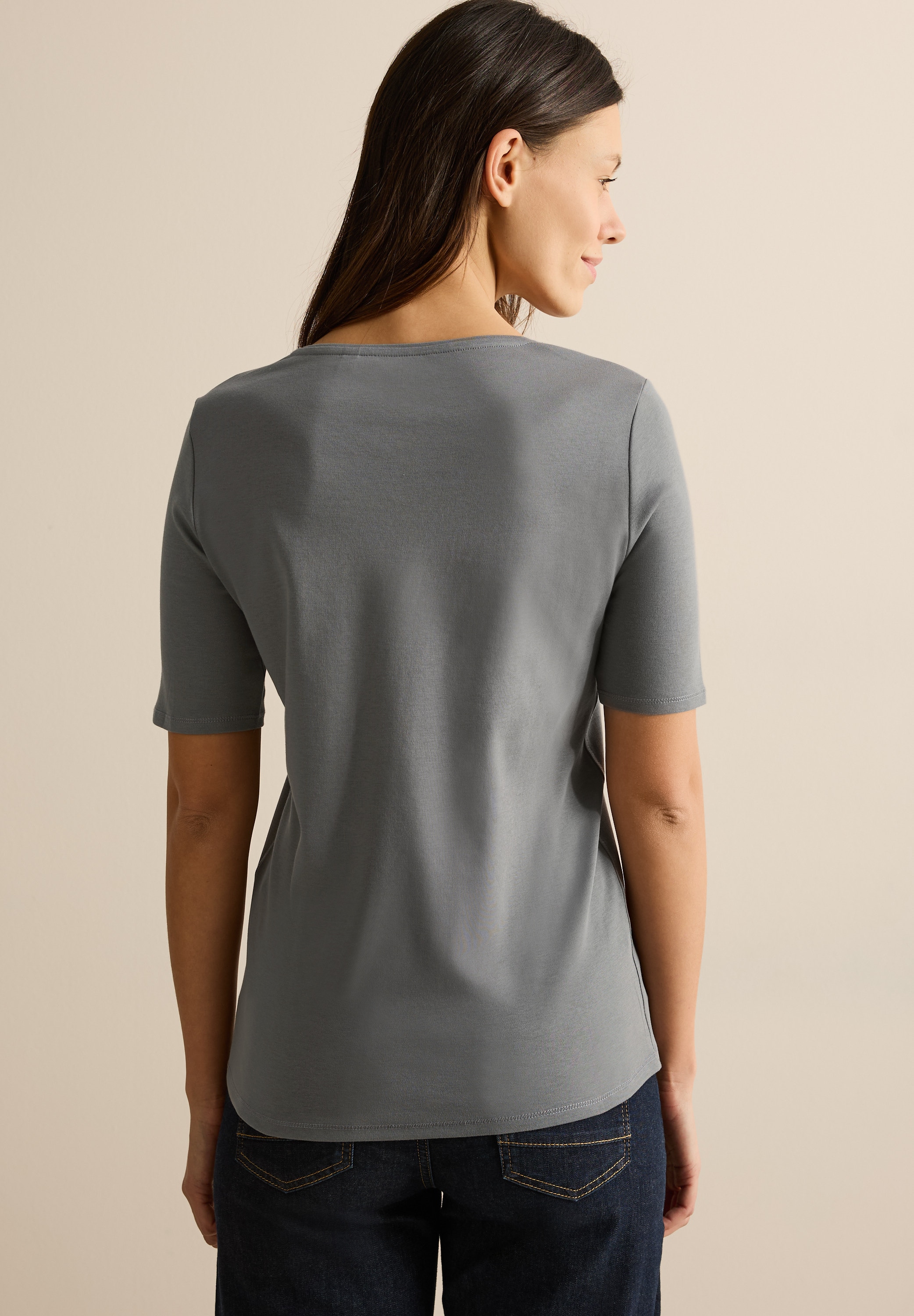 Cecil T-Shirt, aus reiner Baumwolle
