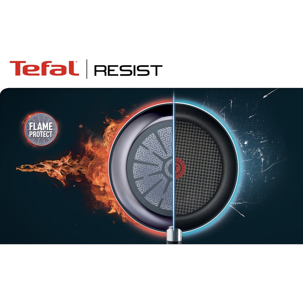 Tefal Bratpfanne »Resist«, Aluminium