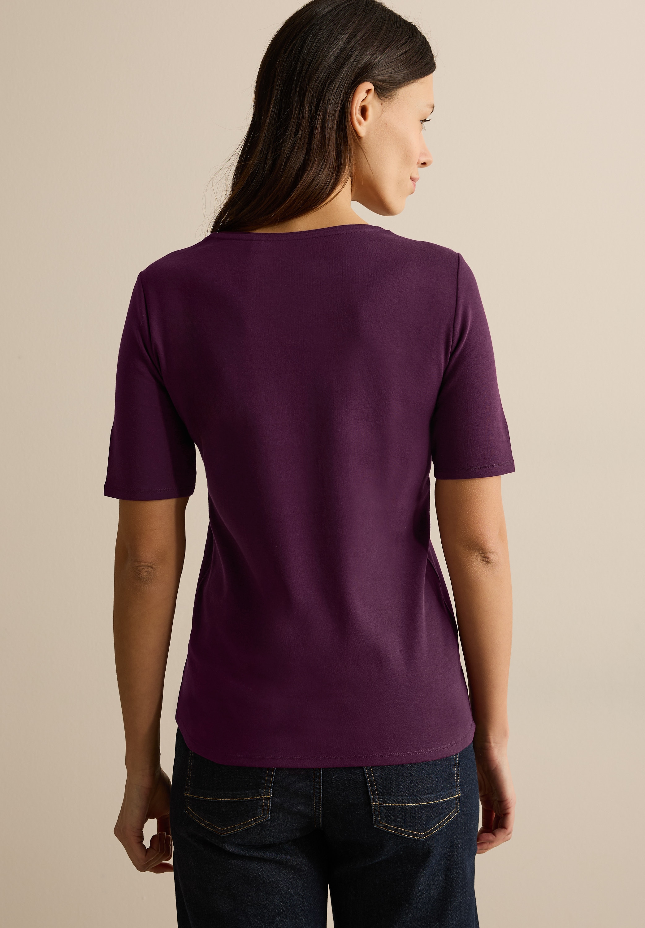 Cecil T-Shirt, aus reiner Baumwolle