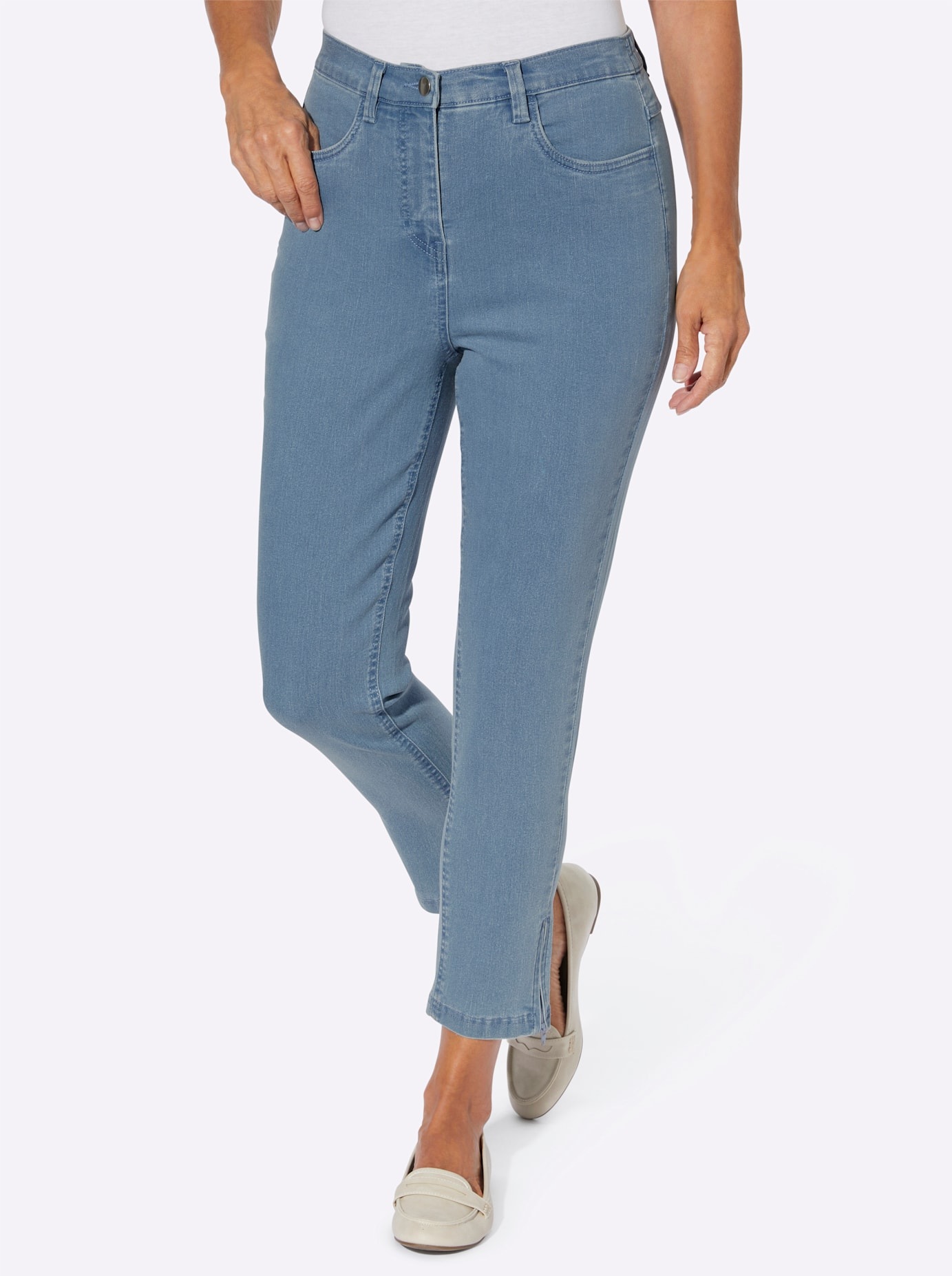 Classic Basics 7/8-Jeans, (1 tlg.)