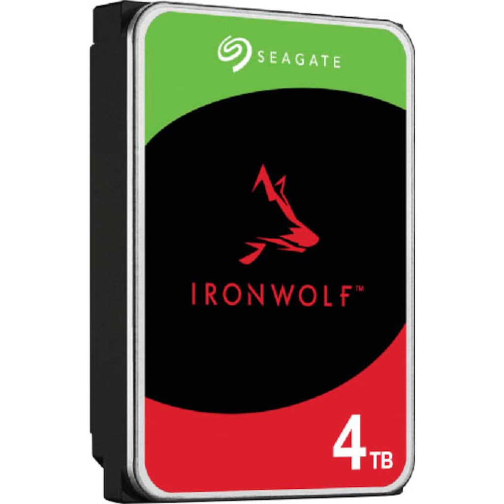 Seagate interne HDD-Festplatte »IronWolf 4TB«, 3,5 Zoll, Anschluss SATA III