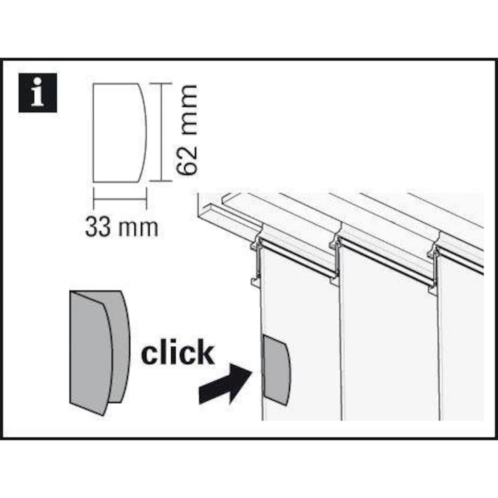 GARDINIA Magnetgriff »Magnet-Clip«, (1 St.)