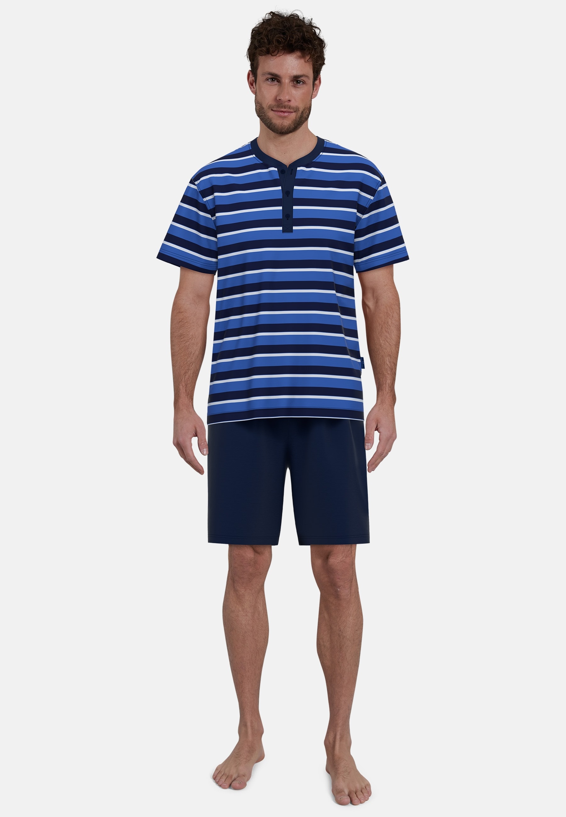GÖTZBURG Shorty "Waterford", (2 tlg.), Kurzarm, Rundhalsausschnitt, kurze H günstig online kaufen