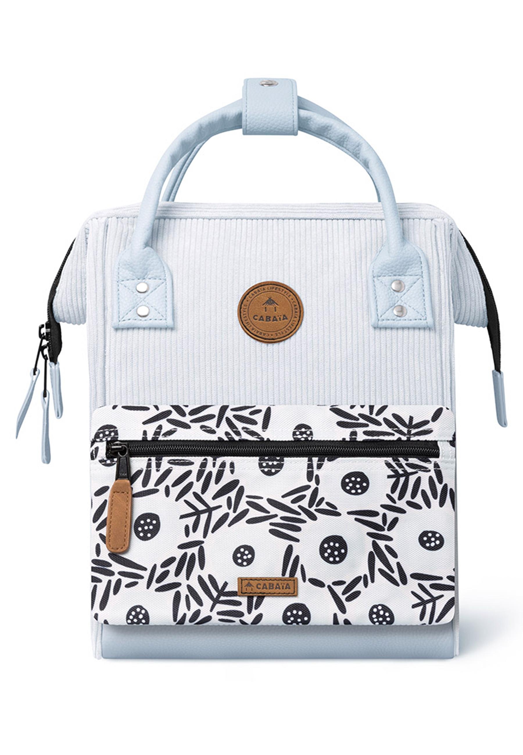 CABAIA Tagesrucksack »Adventurer S Cord Recycled«, Cord-Rucksack mit austauschbaren Vordertaschen