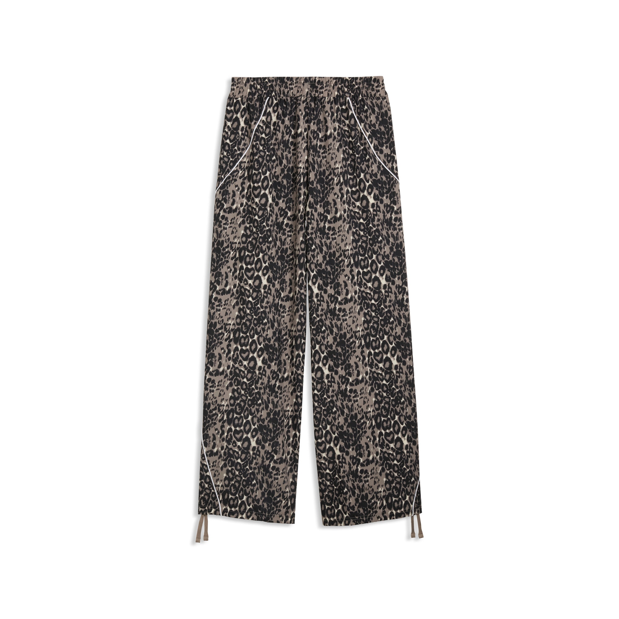 PUMA Trainingshose »SPORT ANIMAL RELAXED AOP WIDE LEG WOVEN PANTS«  mit Eingrifftaschen, normale Länge, aus Polyester