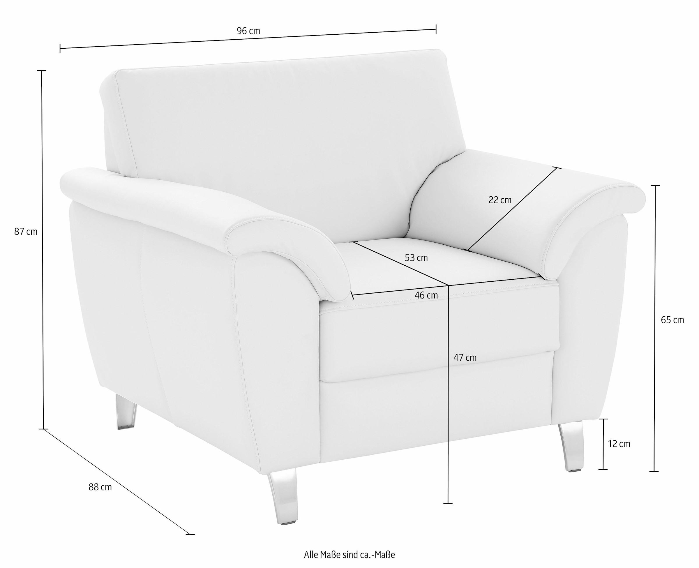 sit&more Sessel »Texel«, inklusive Federkern