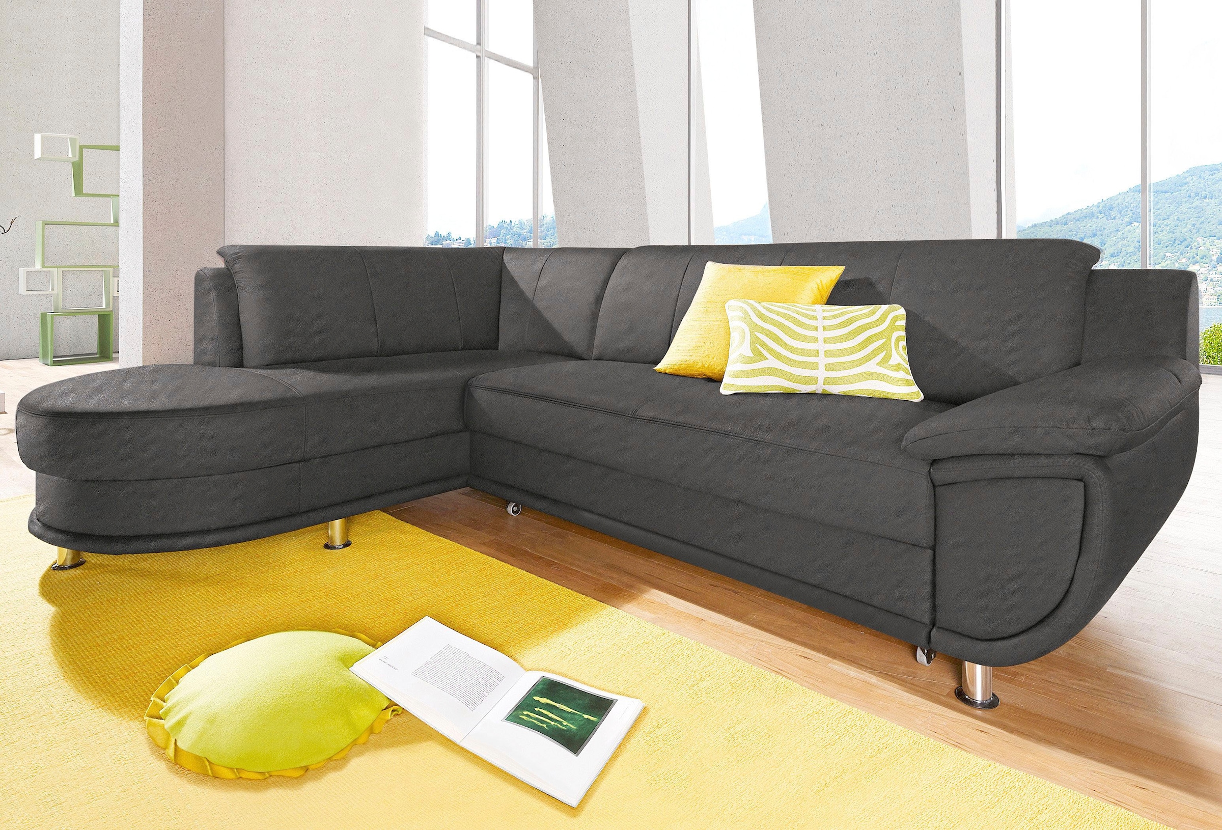 TRENDMANUFAKTUR Ecksofa "Rondo, zeitlos und elegant, OTTOs Choice, bequem, günstig online kaufen