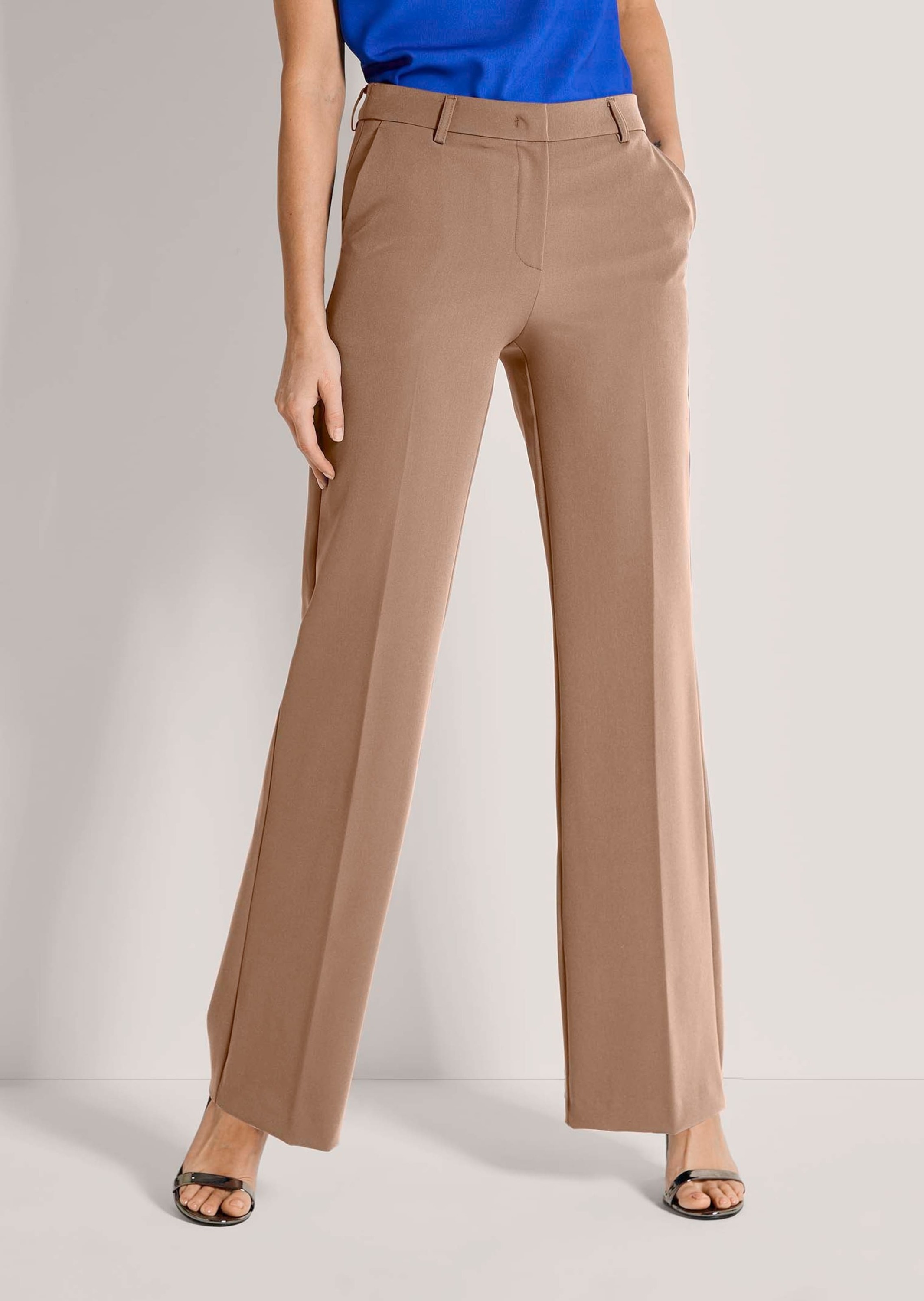 MADELEINE Bügelfaltenhose »Hose Ausgestellte Bügelfalten-Hose«