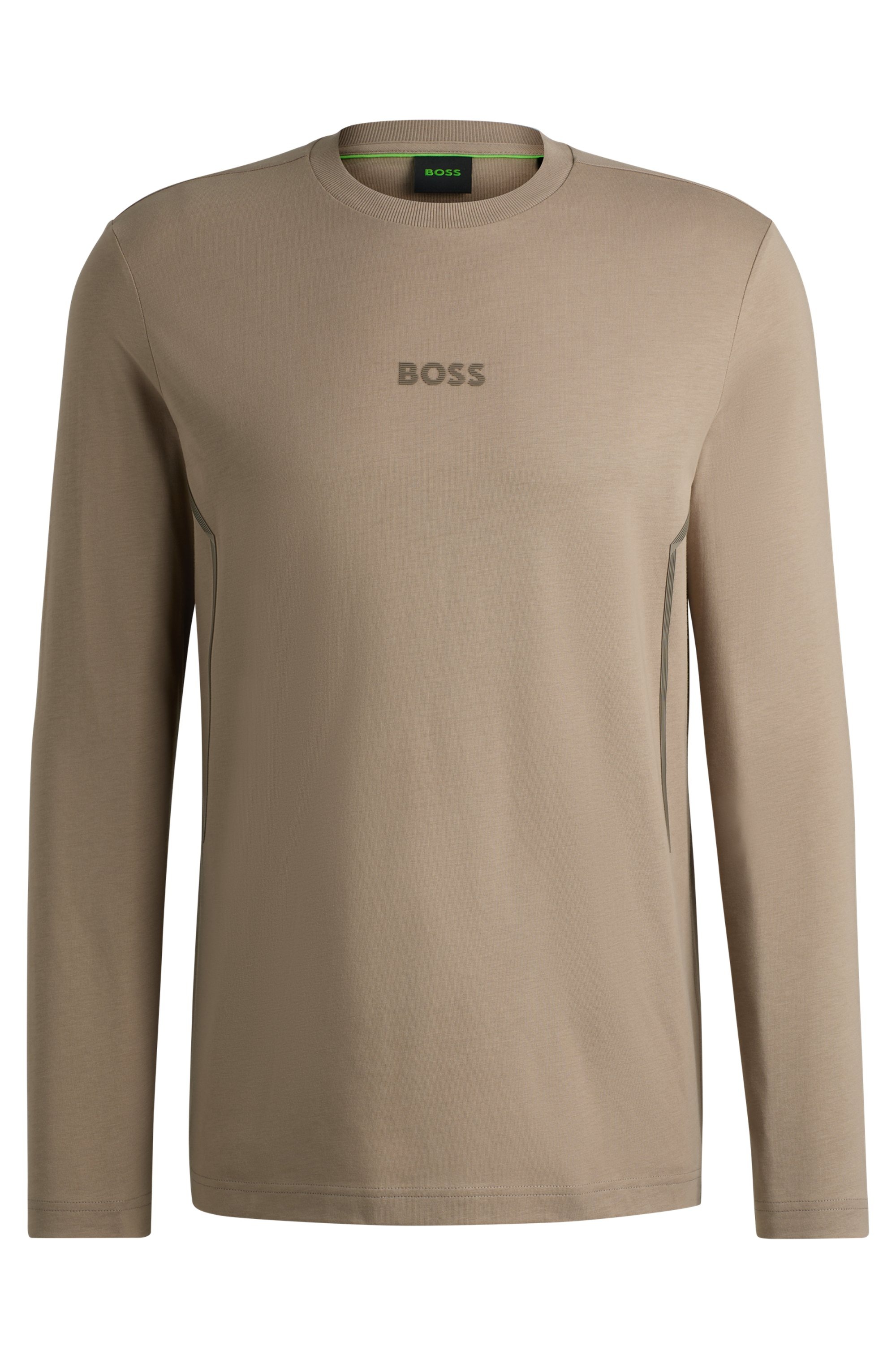 BOSS GREEN Langarmshirt »Togn Mirror«, mit Markenlabel