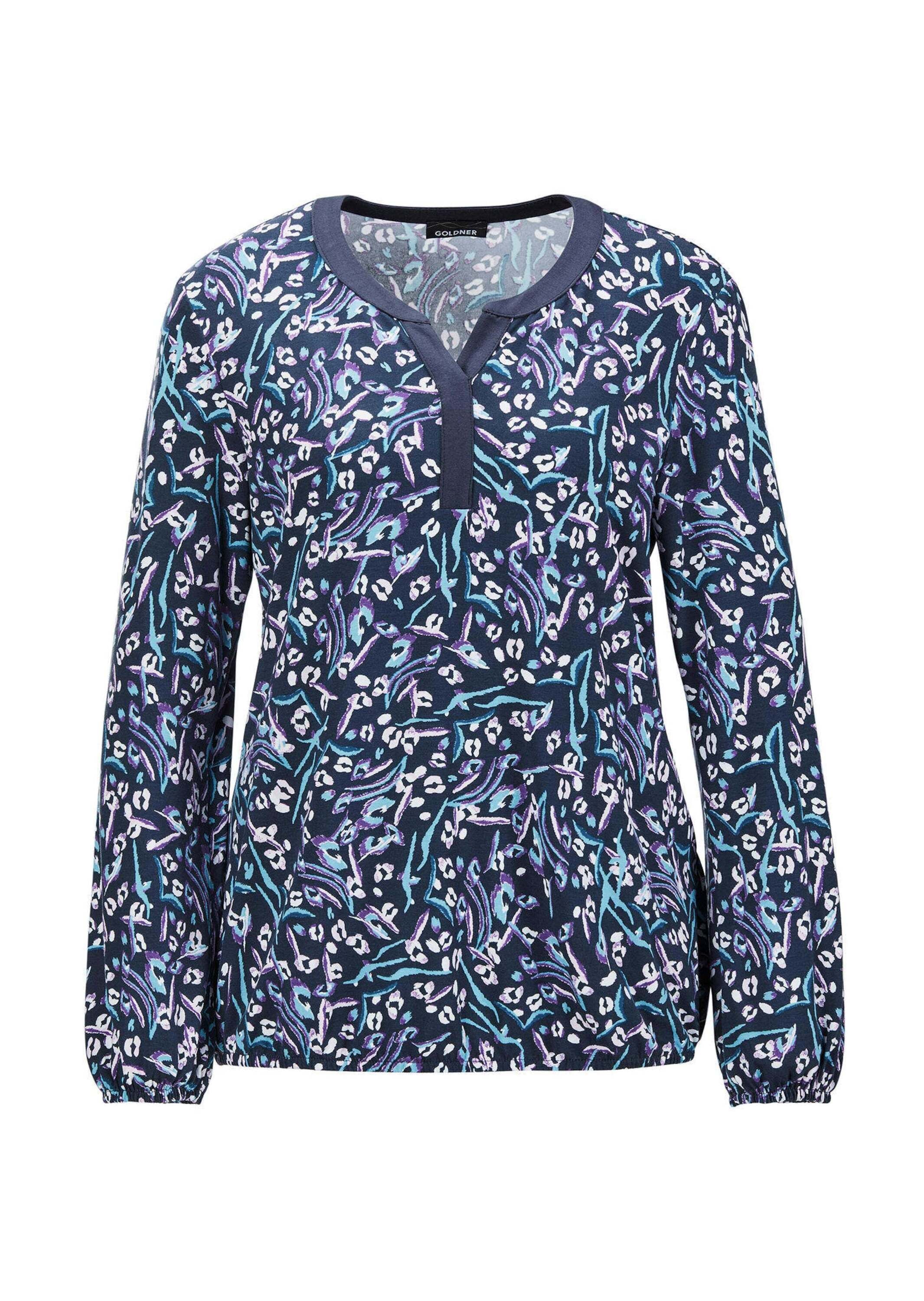 GOLDNER Print-Shirt "Kurzgröße Trageangenehmes Shirt mit individuellem Druck" Ohne
