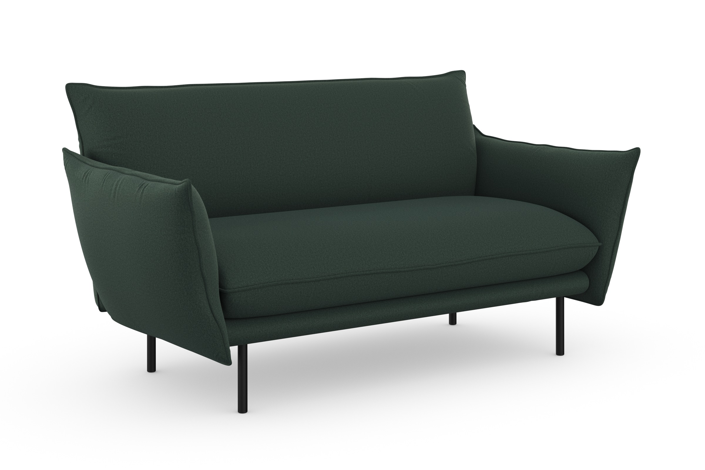 OTTO home 2-Sitzer "Stine" Besonderes Design durch Kissenoptik und Keder, b günstig online kaufen