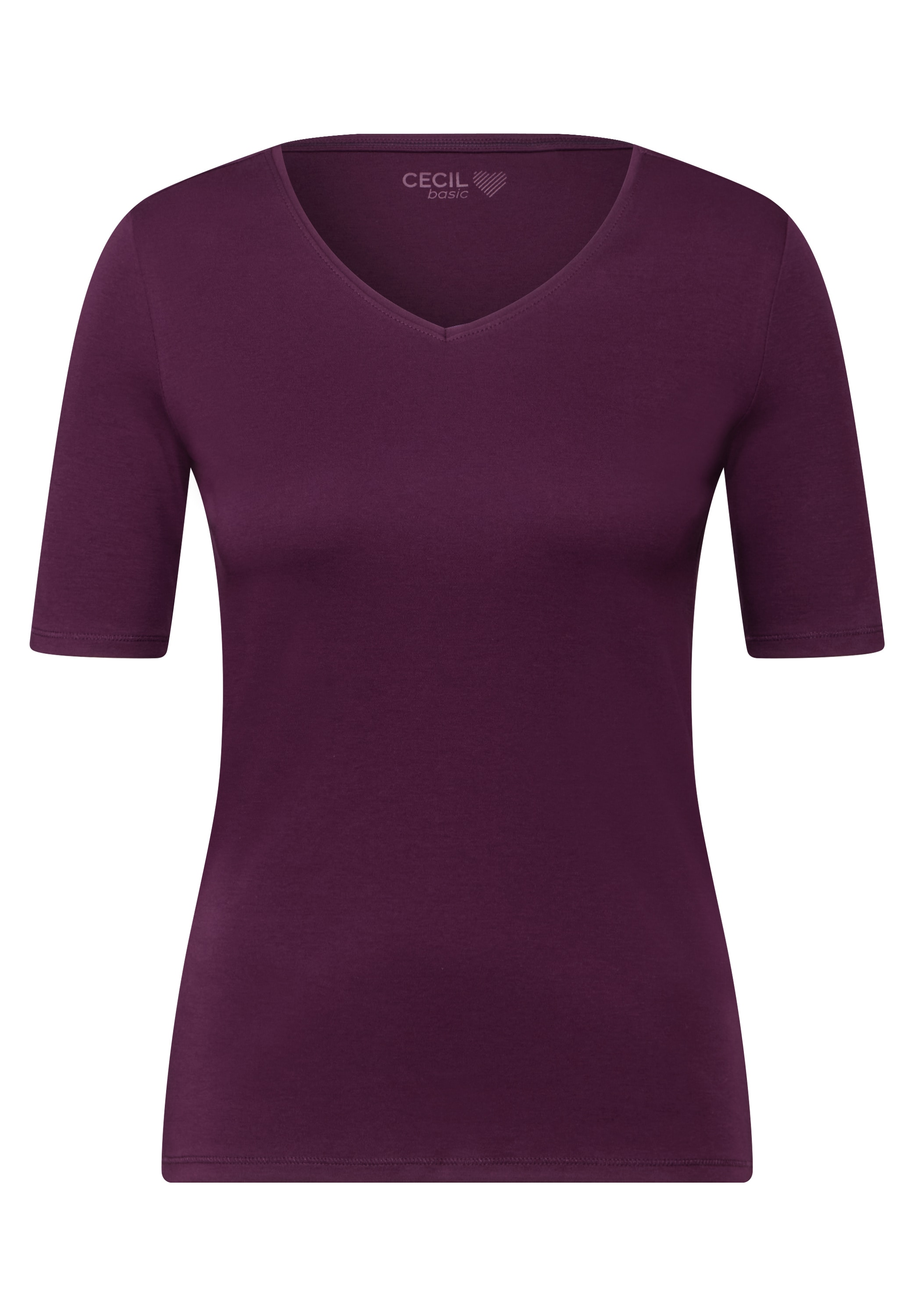 Cecil T-Shirt, aus reiner Baumwolle