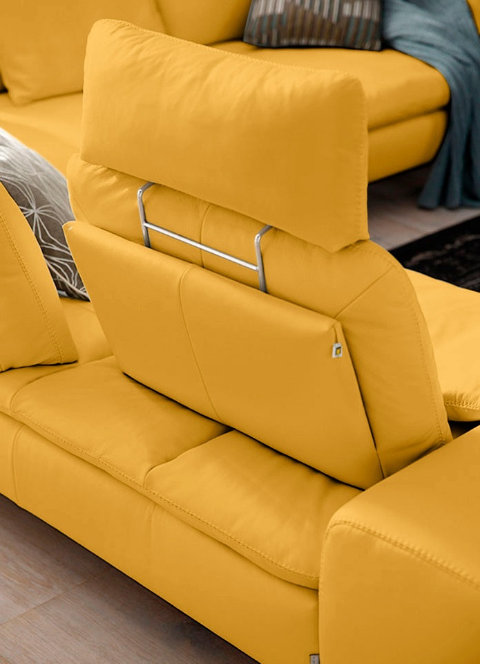 W.SCHILLIG Ecksofa »valentinoo, Designsofa, elegant und bequem, L-Form«, (Set), mit Sitztiefenverstellung, Breite 318 cm