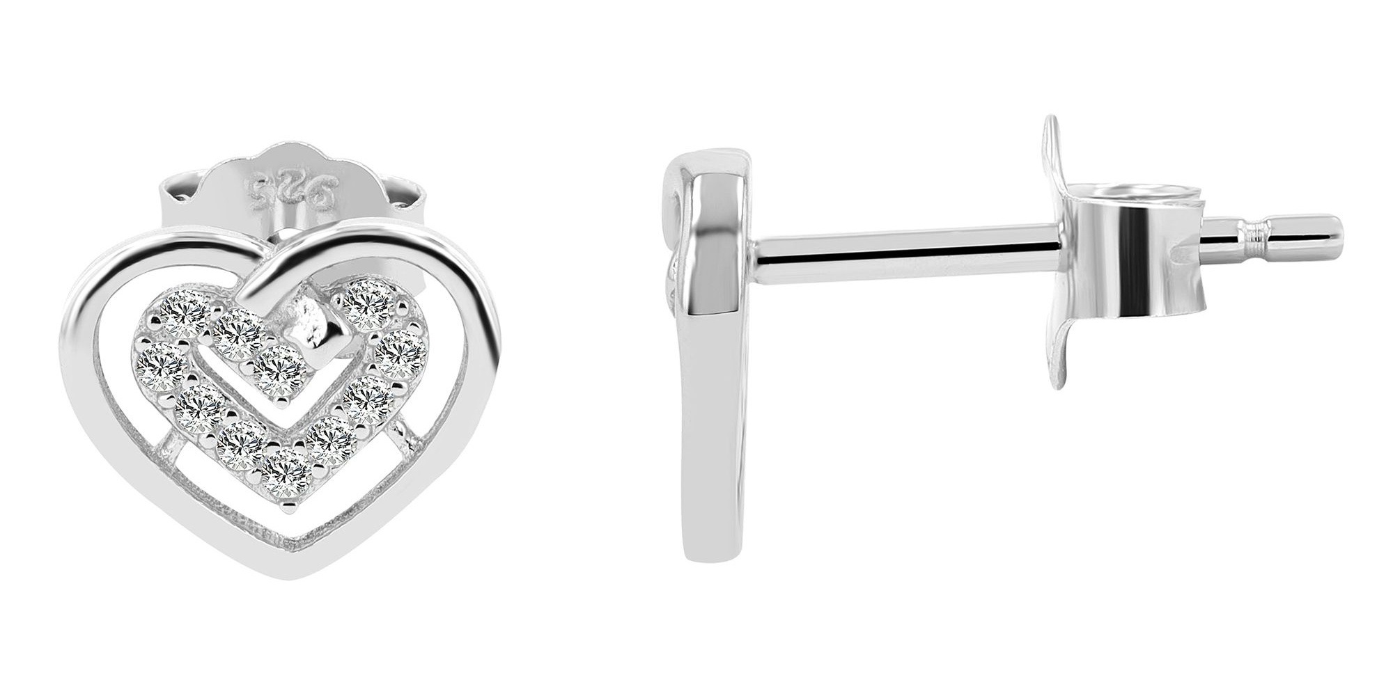 Adelia´s Paar Ohrhänger "Damen Ohrringe – Ohrstecker aus 925 Silber" Ein st günstig online kaufen