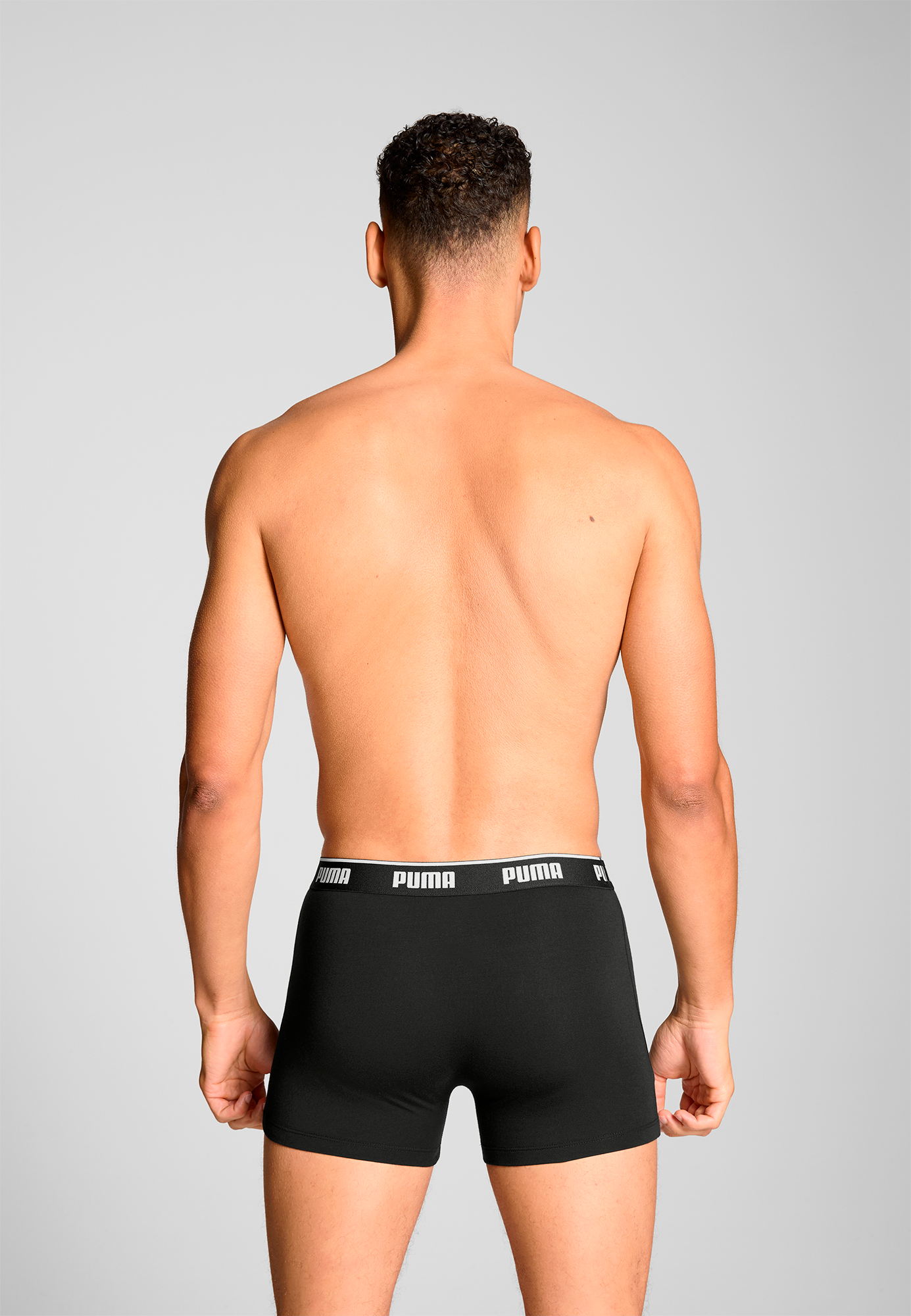 Thumbnail - PUMA Boxershorts "PUMA MEN EVERYDAY BASIC BOXERS 3P" 3er Pack, Komfortabler elastischer Logobund