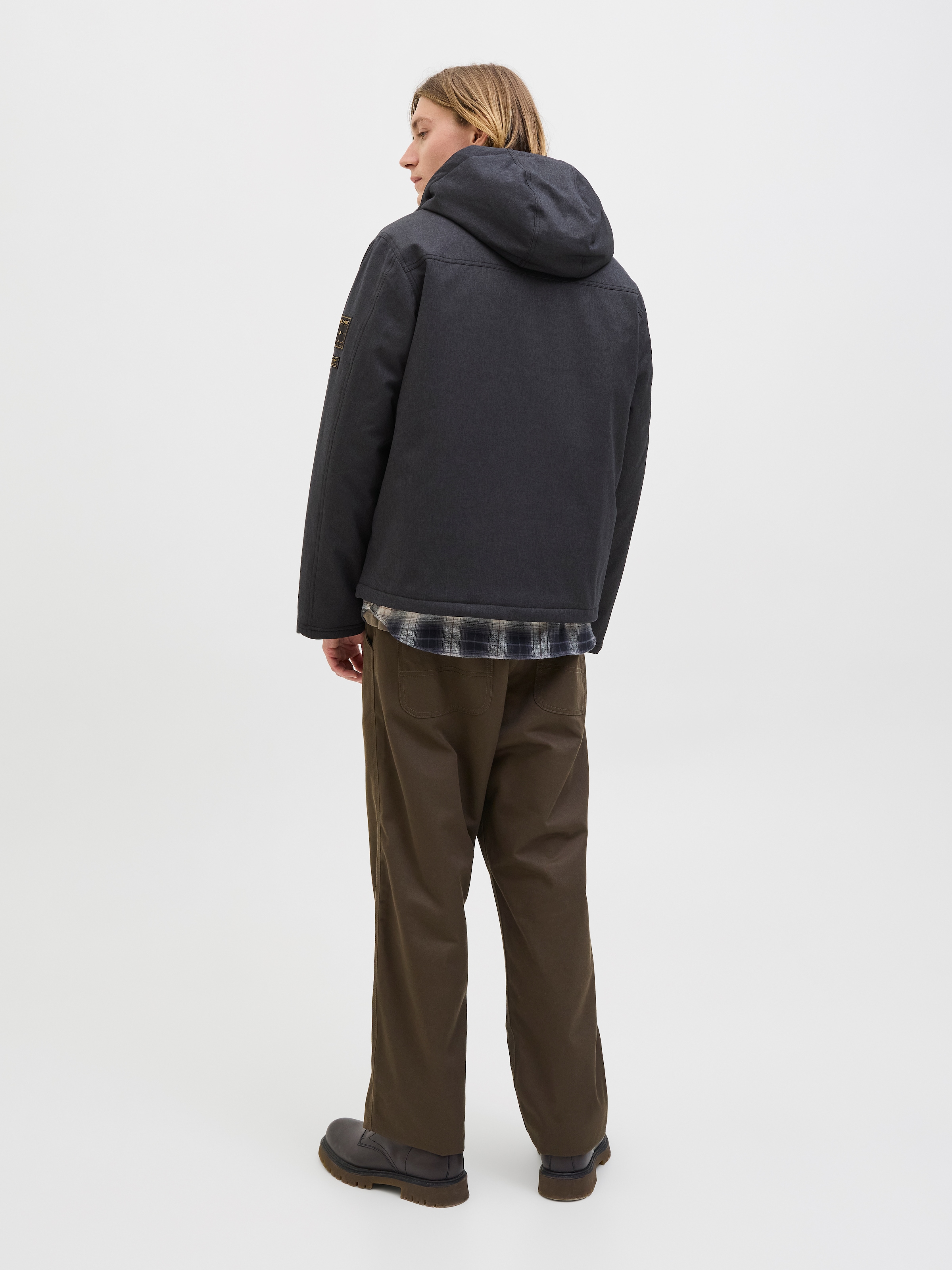 Jack & Jones Outdoorjacke »JJEPARKER DOVER JACKET SN«, mit Kapuze