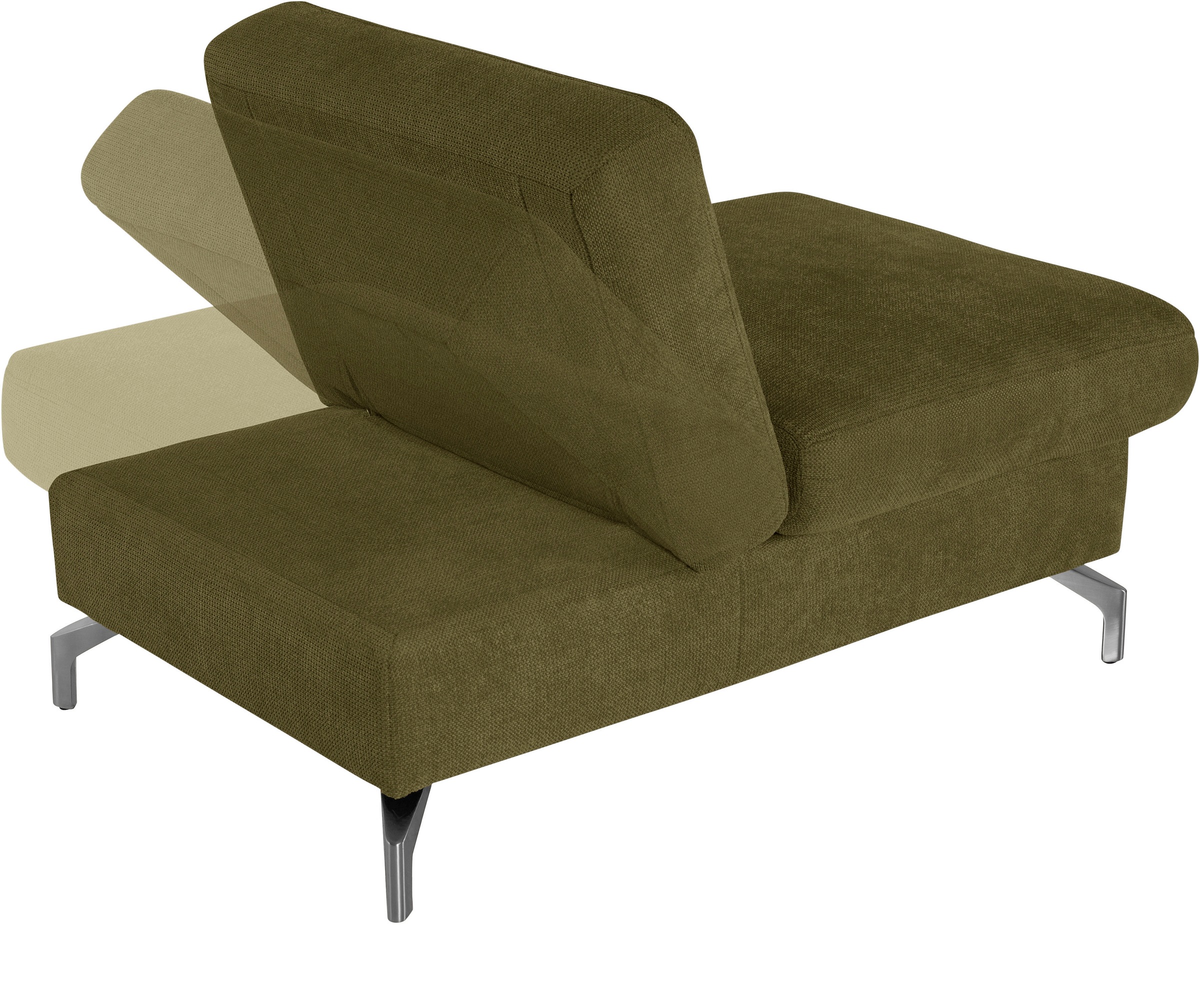 sit&more Hocker "Percy", Fußhöhe 15cm, mit Klappfunktion, wahlweise in 2 Fu günstig online kaufen