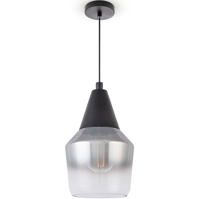 Paco Home Pendelleuchte »DIANA«, Esstisch Deckenlampe Glas Lampenschirm  Modern Vintage Industrial E27 | BAUR