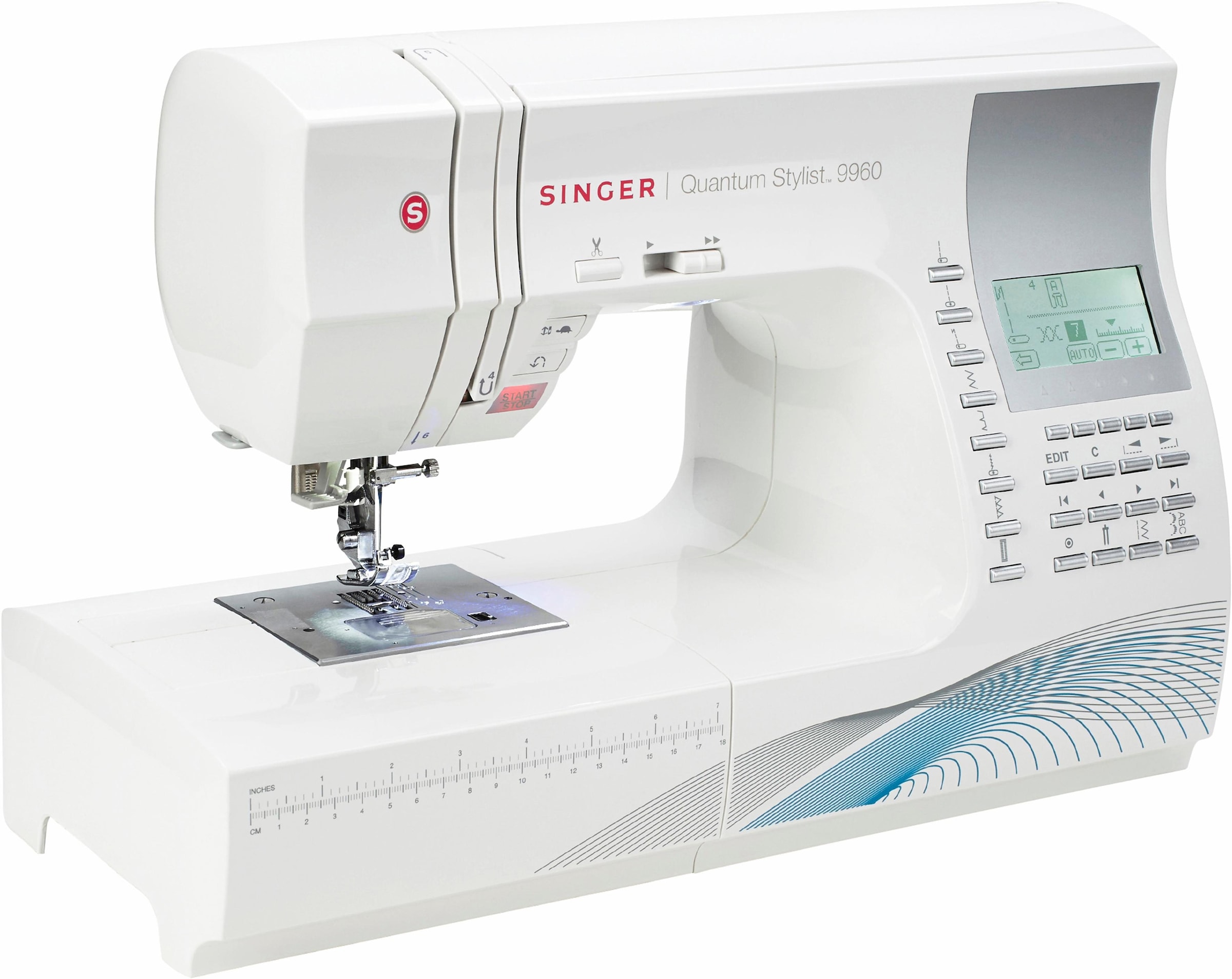 Singer Nähmaschine »Quantum Stylist 9960«, Rechnung 600 600 BAUR Programme, Stiche | per