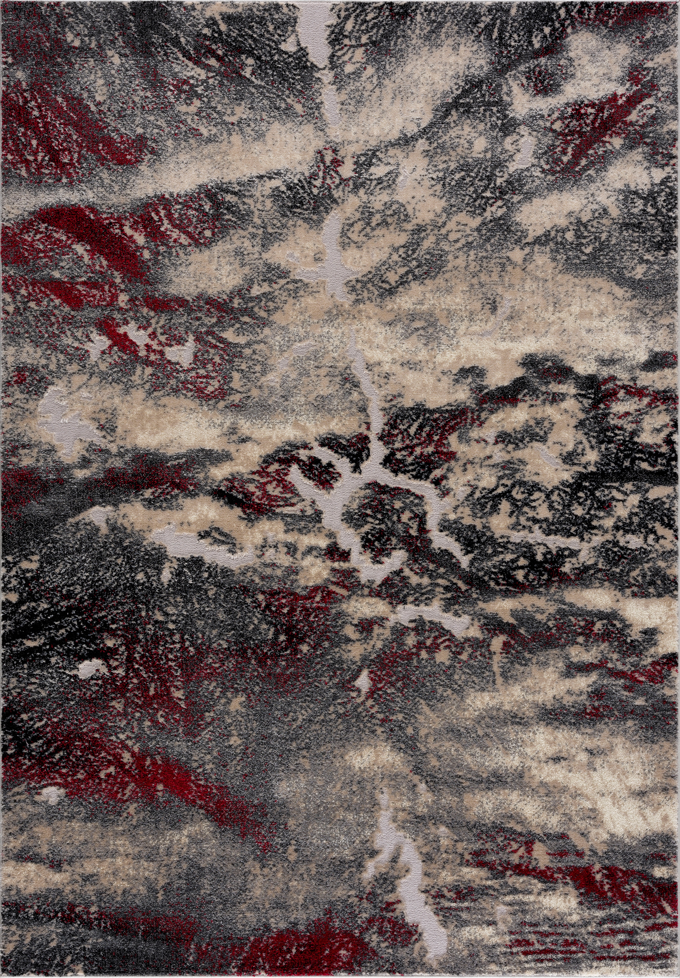 my home Teppich »Dario«, rechteckig, angenehme Haptik, modernes Marmor- Design, Wende - Teppich, weich kaufen | BAUR