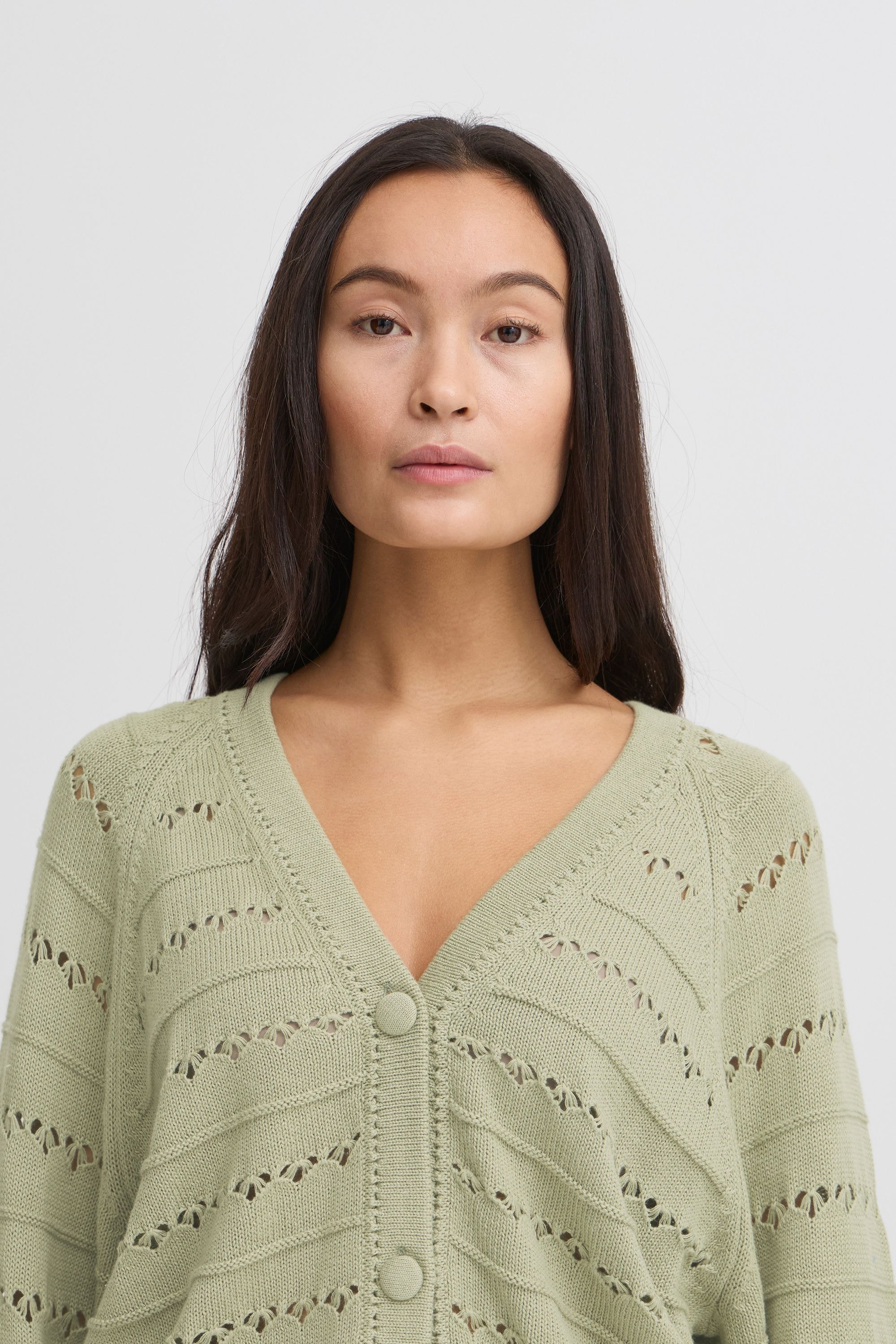 Ichi Strickjacke »Strickjacke IHLALUHA«