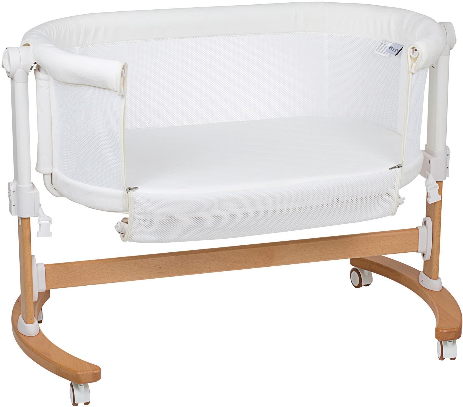 BAUR BabyGo bestellen | white«, »Amila, beige Schaukelfunktion mit Beistellbett