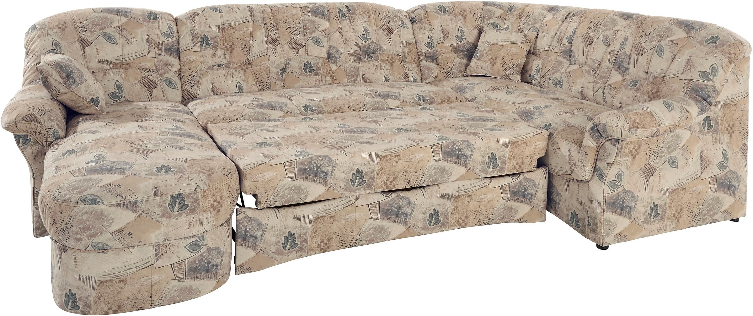 Thumbnail - DOMO collection Wohnlandschaft "Bahia mit viel Platz, zeitloses Design, U-Form" wahlweise mit Bettfunktion