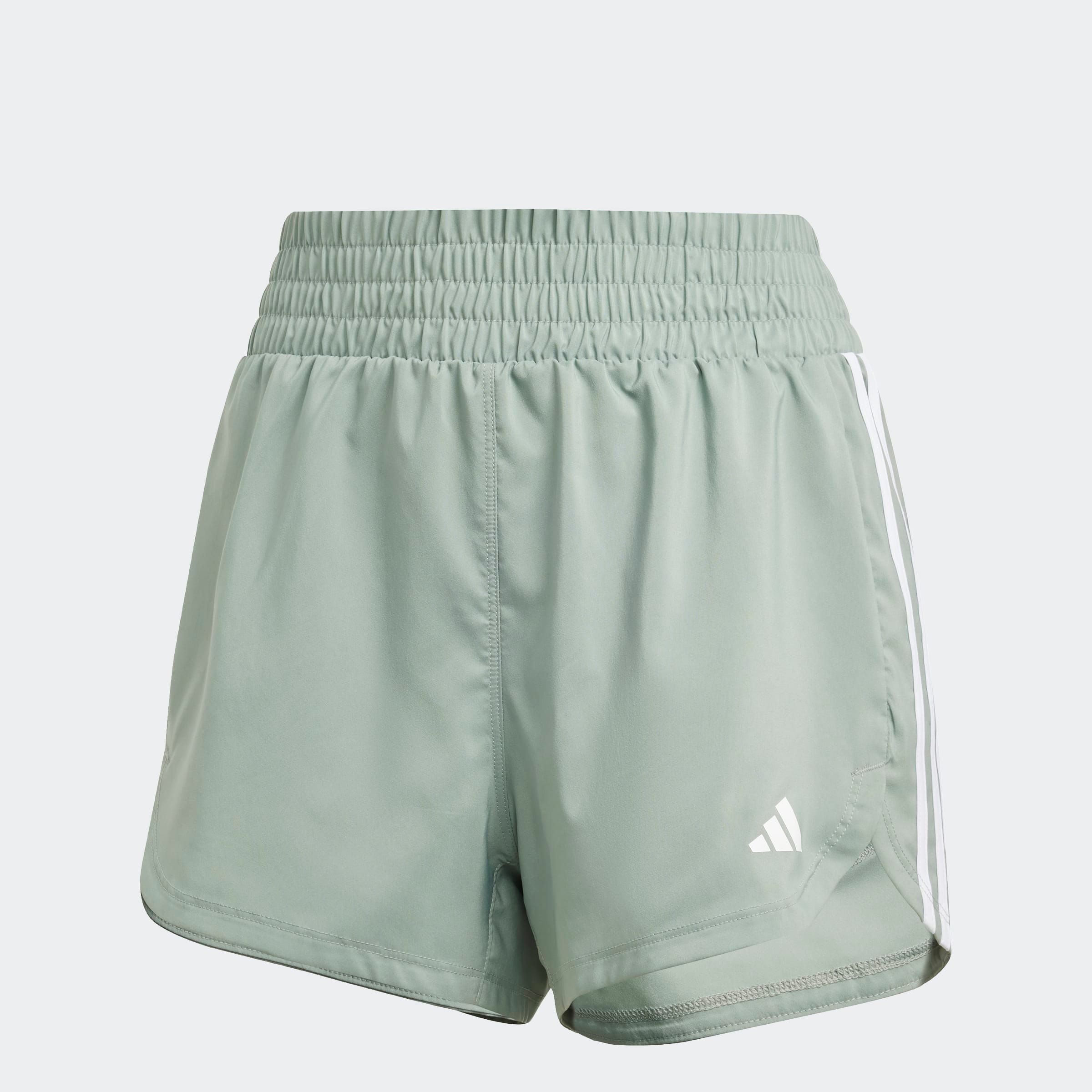 adidas Performance Shorts »PACER WVN HIGH«, (1 tlg.), Woven Trainingsshorts mit hohem Bund